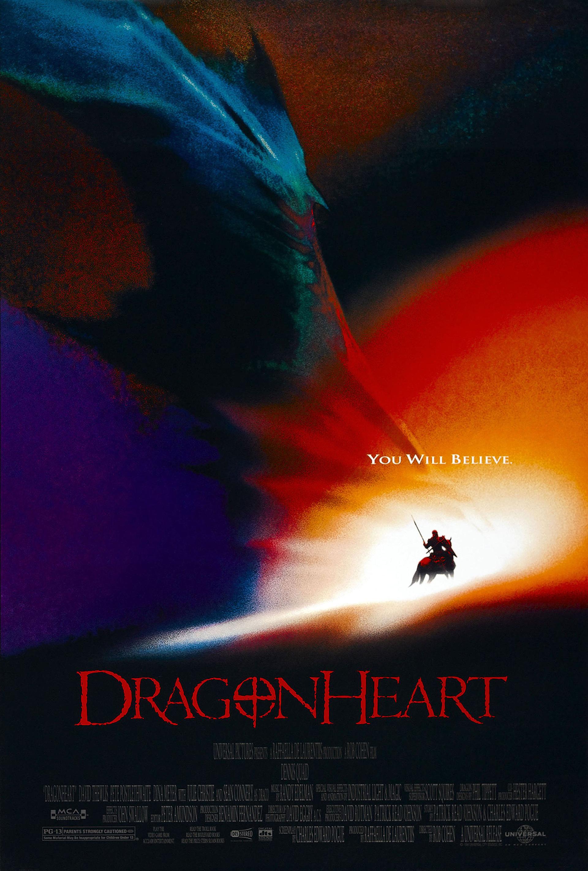 DragonHeart (1996) poster