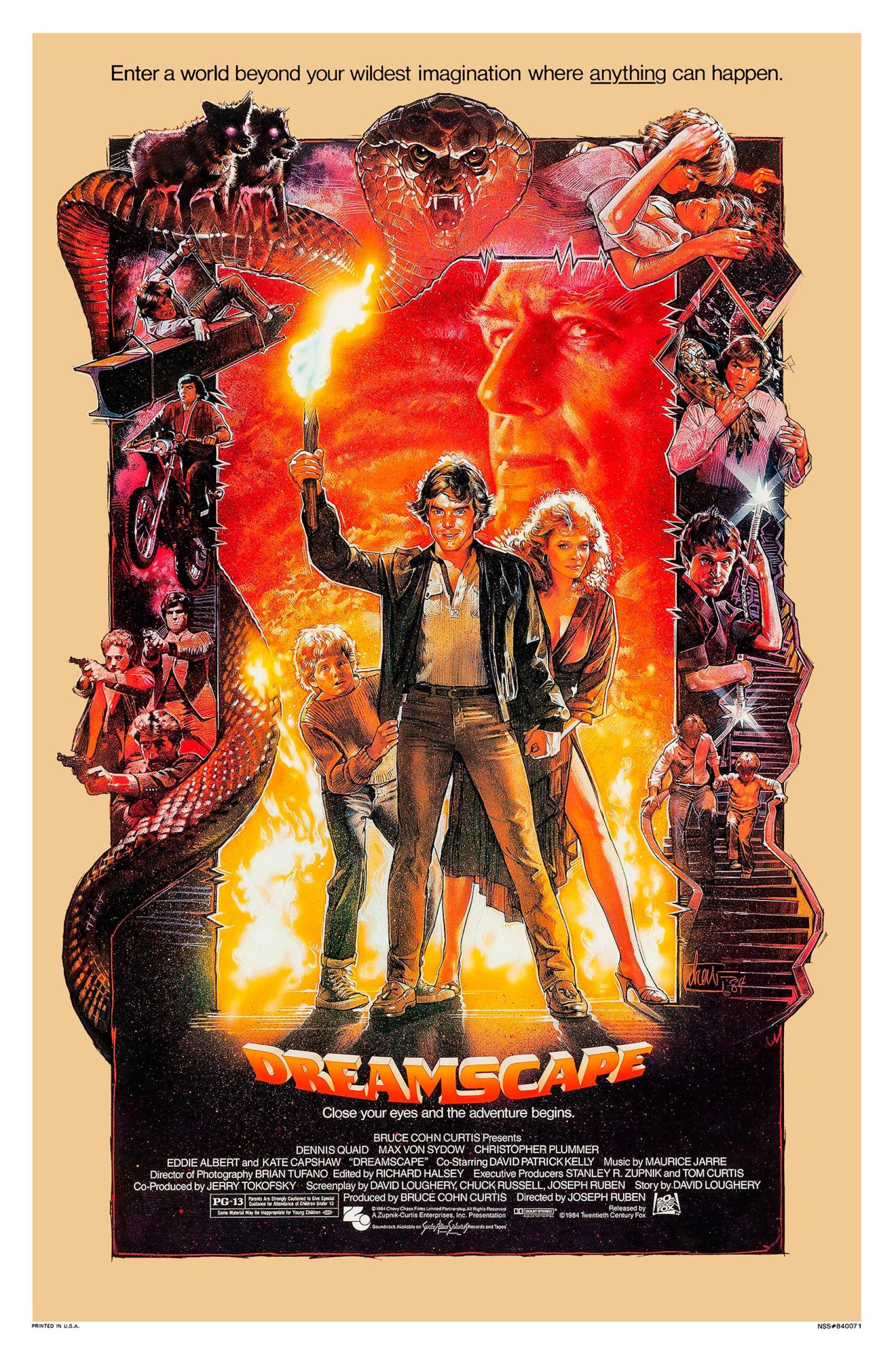 Dreamscape (1984) poster