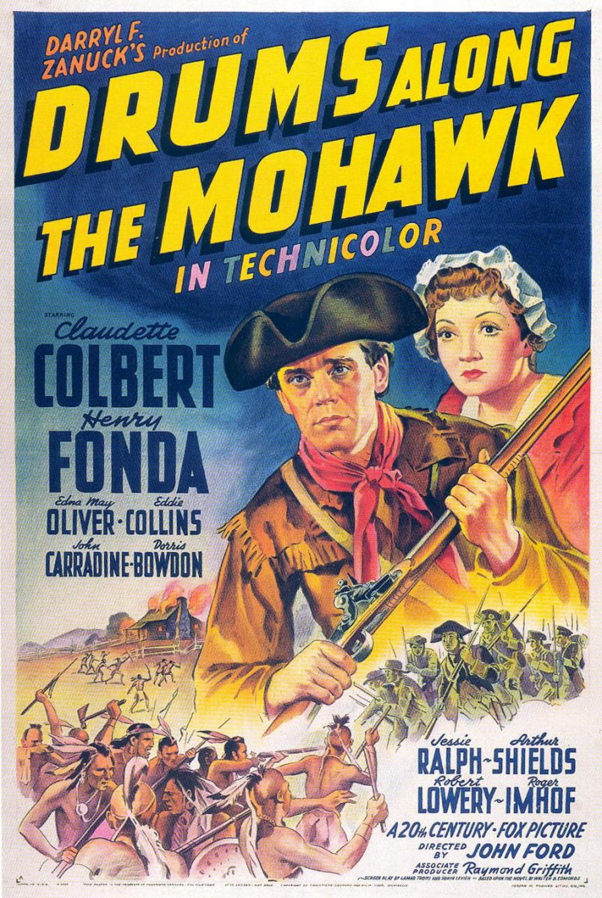 Drums Along the Mohawk (1939) poster