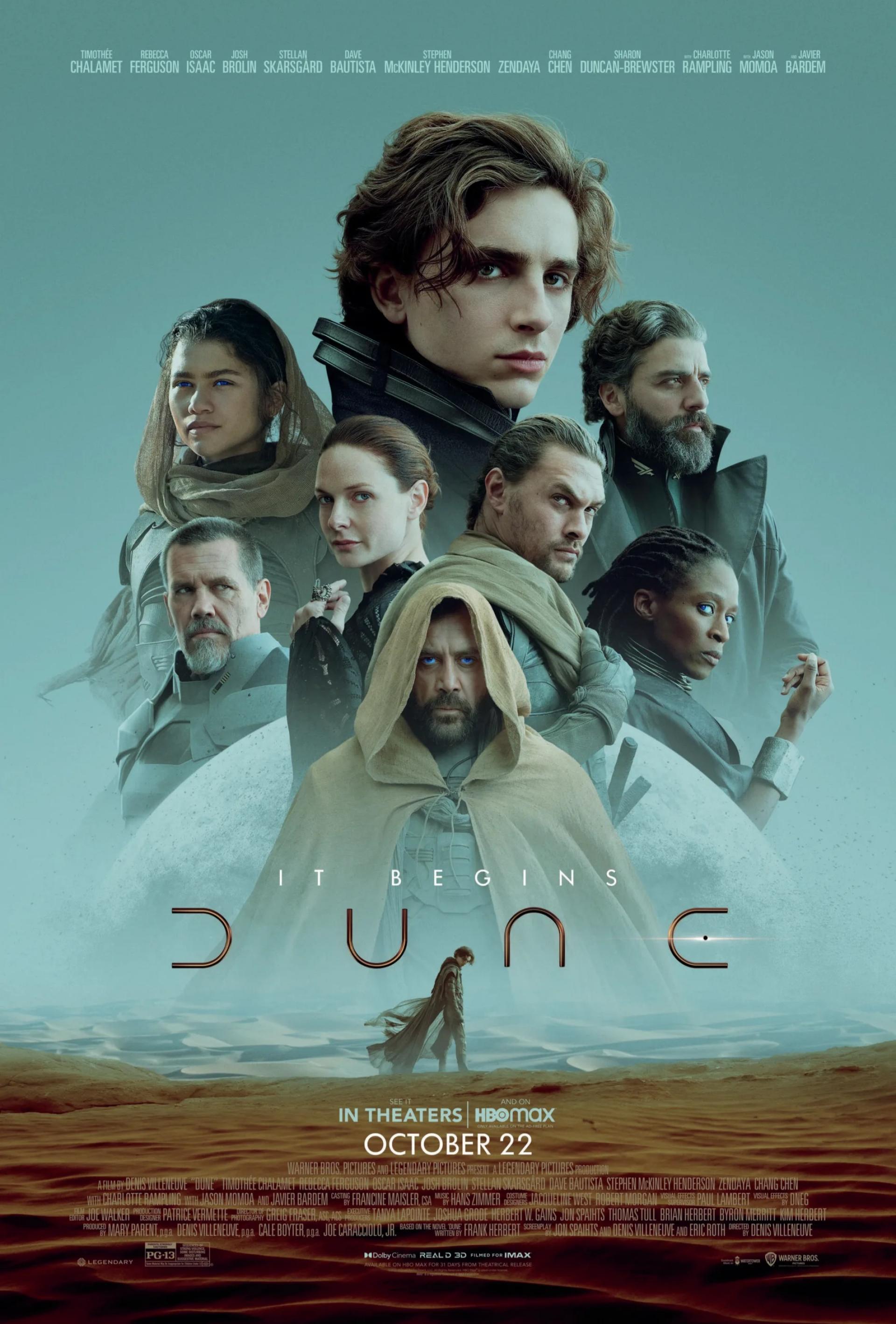 Dune: Part One (2021) poster