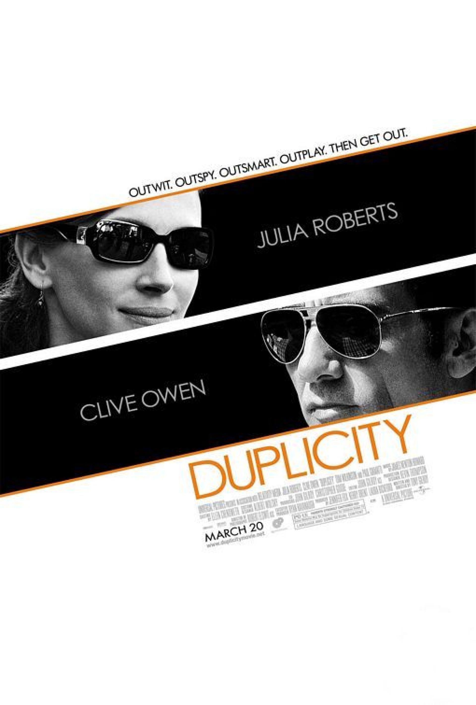 Duplicity (2009) poster