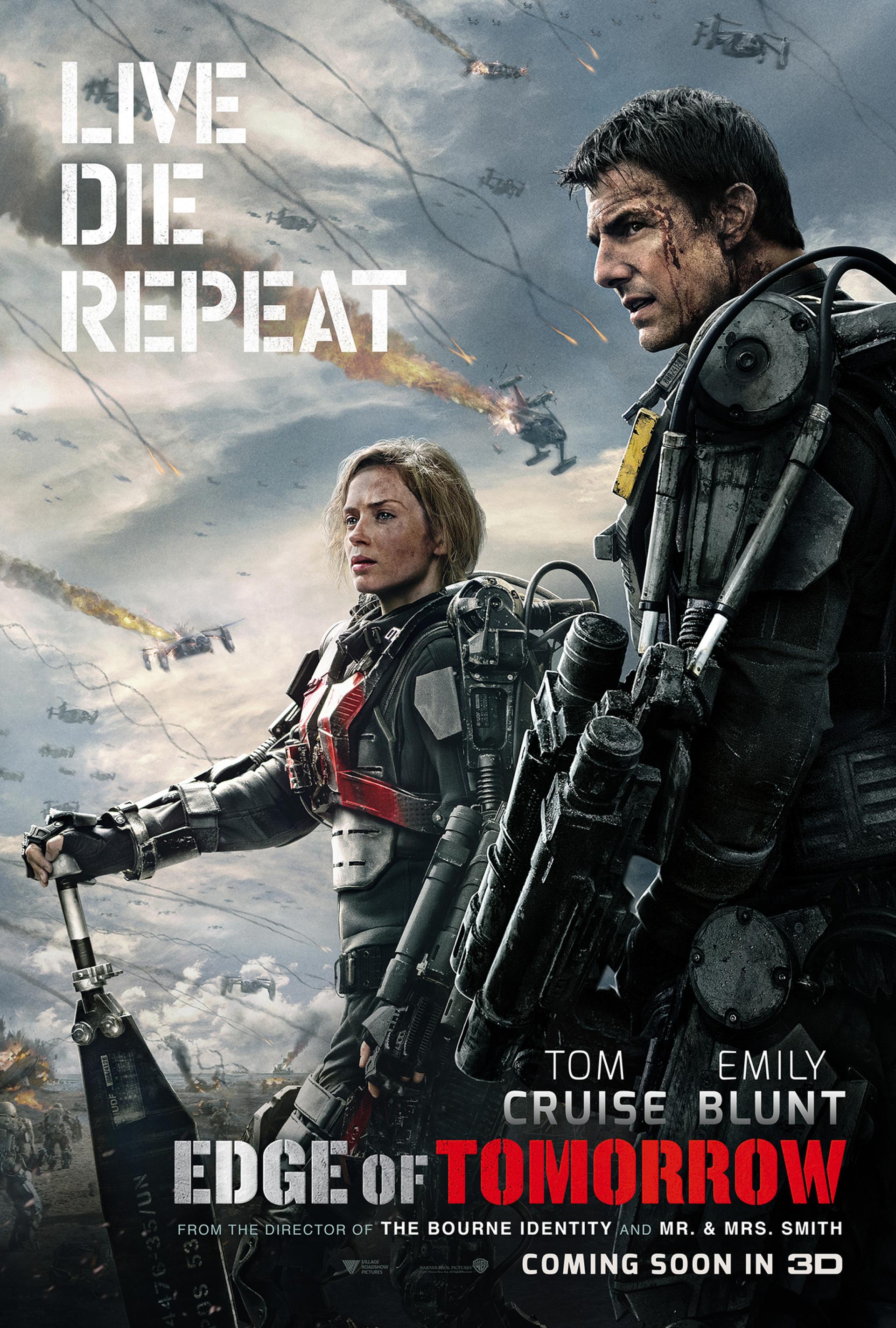 Edge of Tomorrow (2014) poster