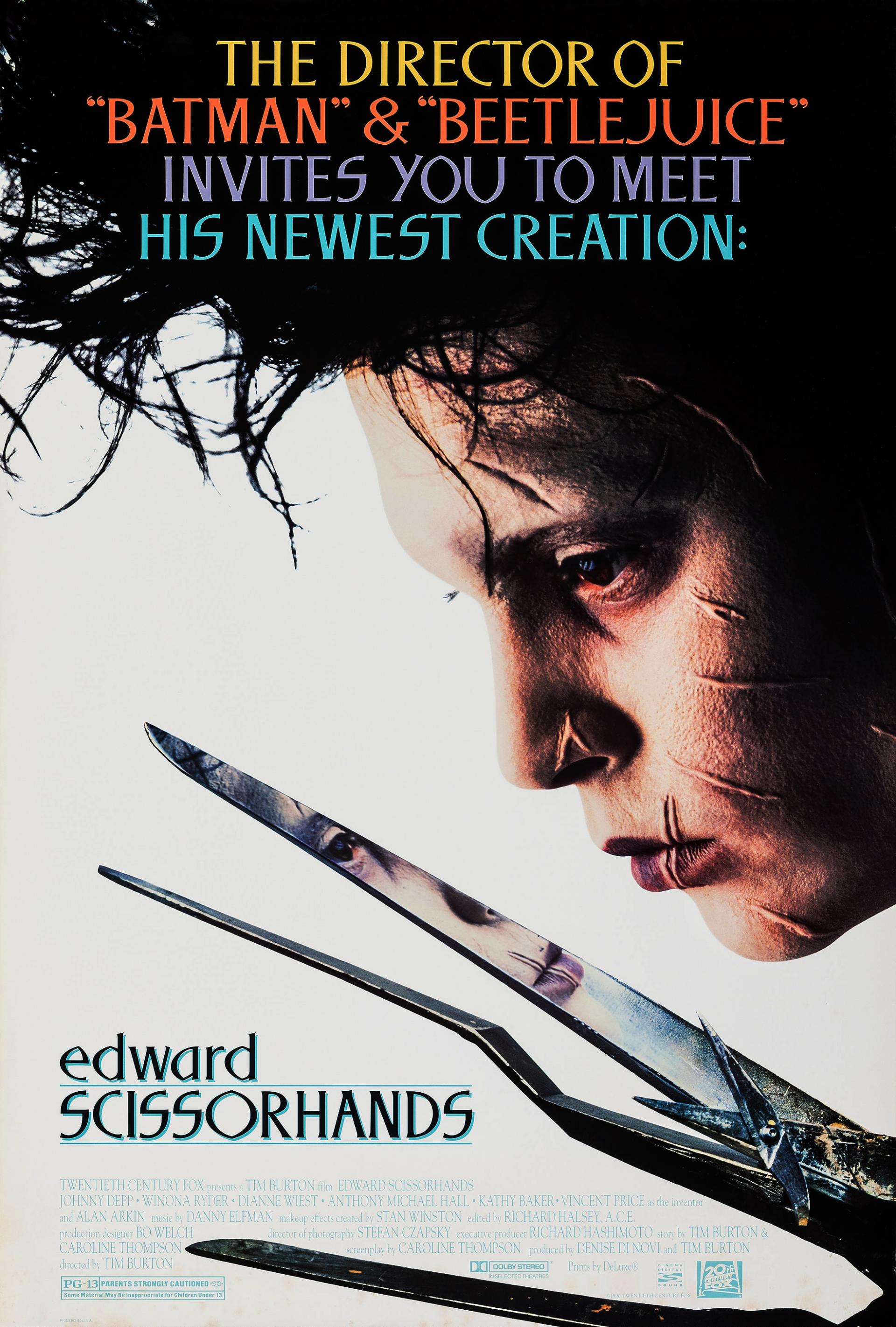 Edward Scissorhands (1990) poster
