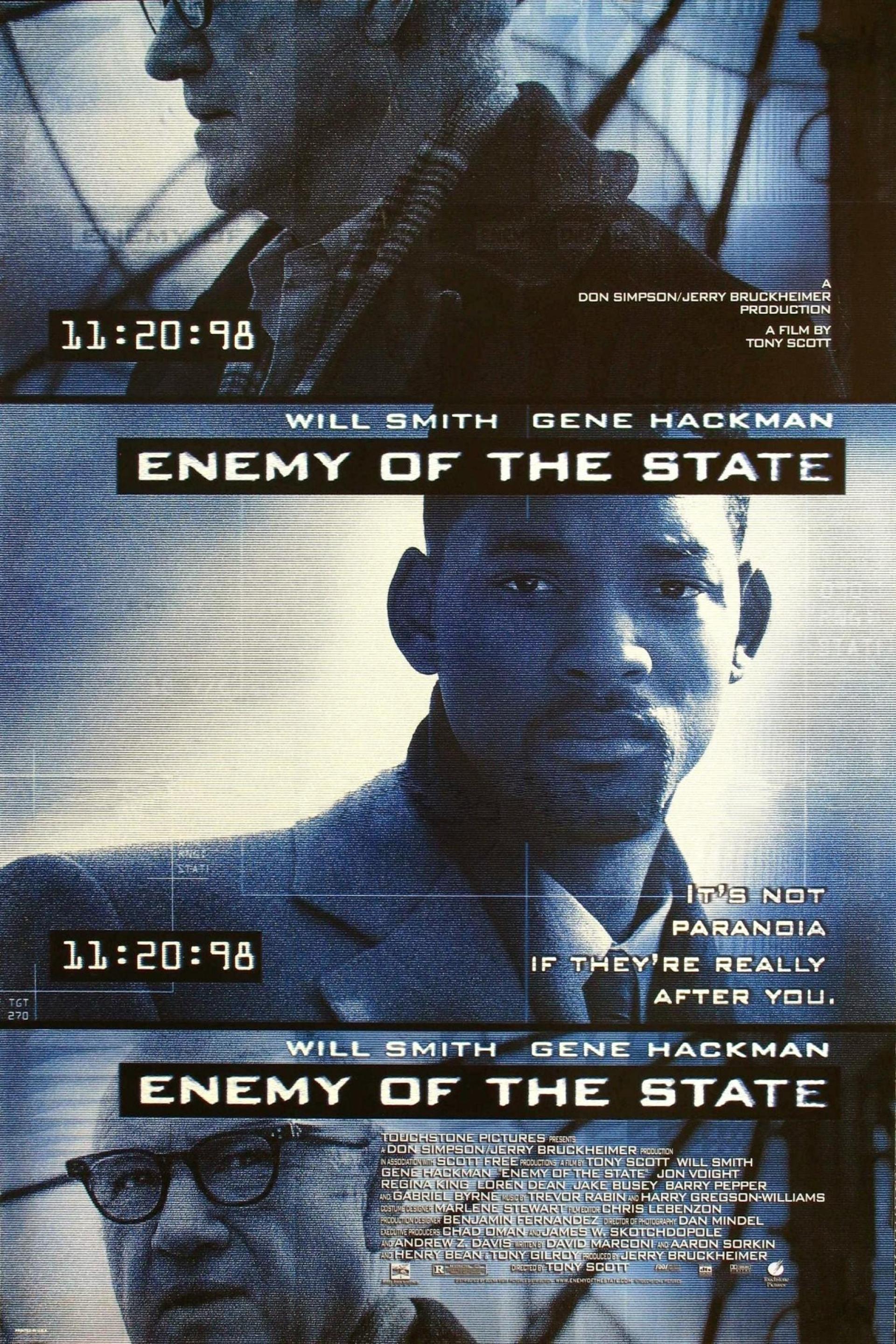 Enemy of the State (1998) poster