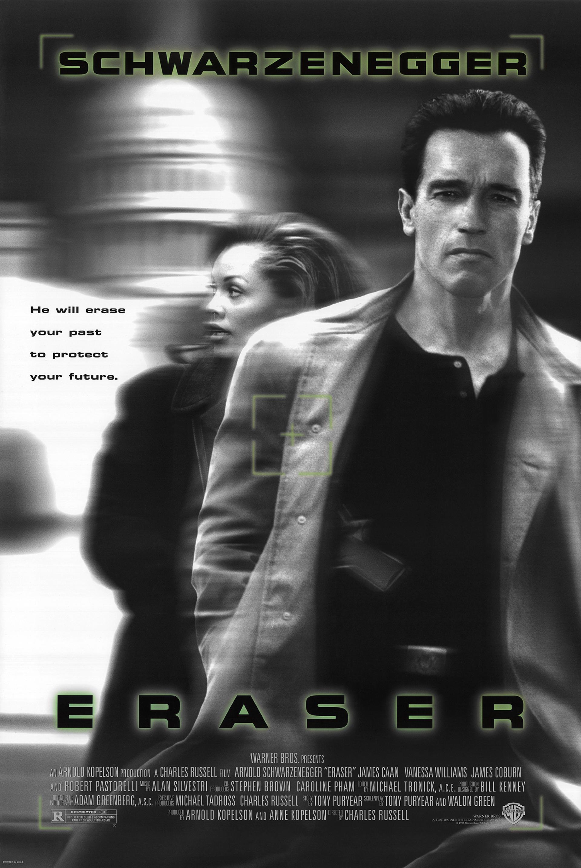 Eraser (1996) poster