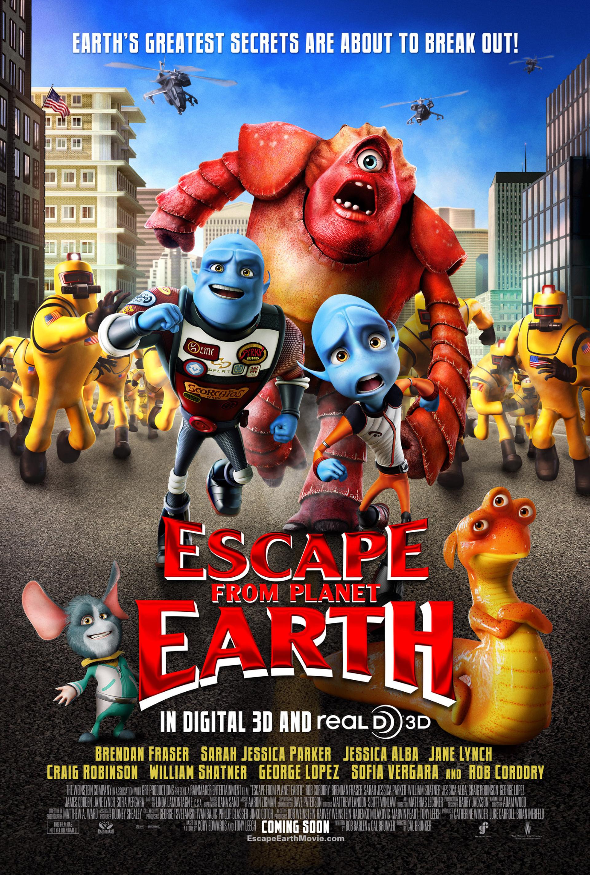 Escape from Planet Earth (2012) poster
