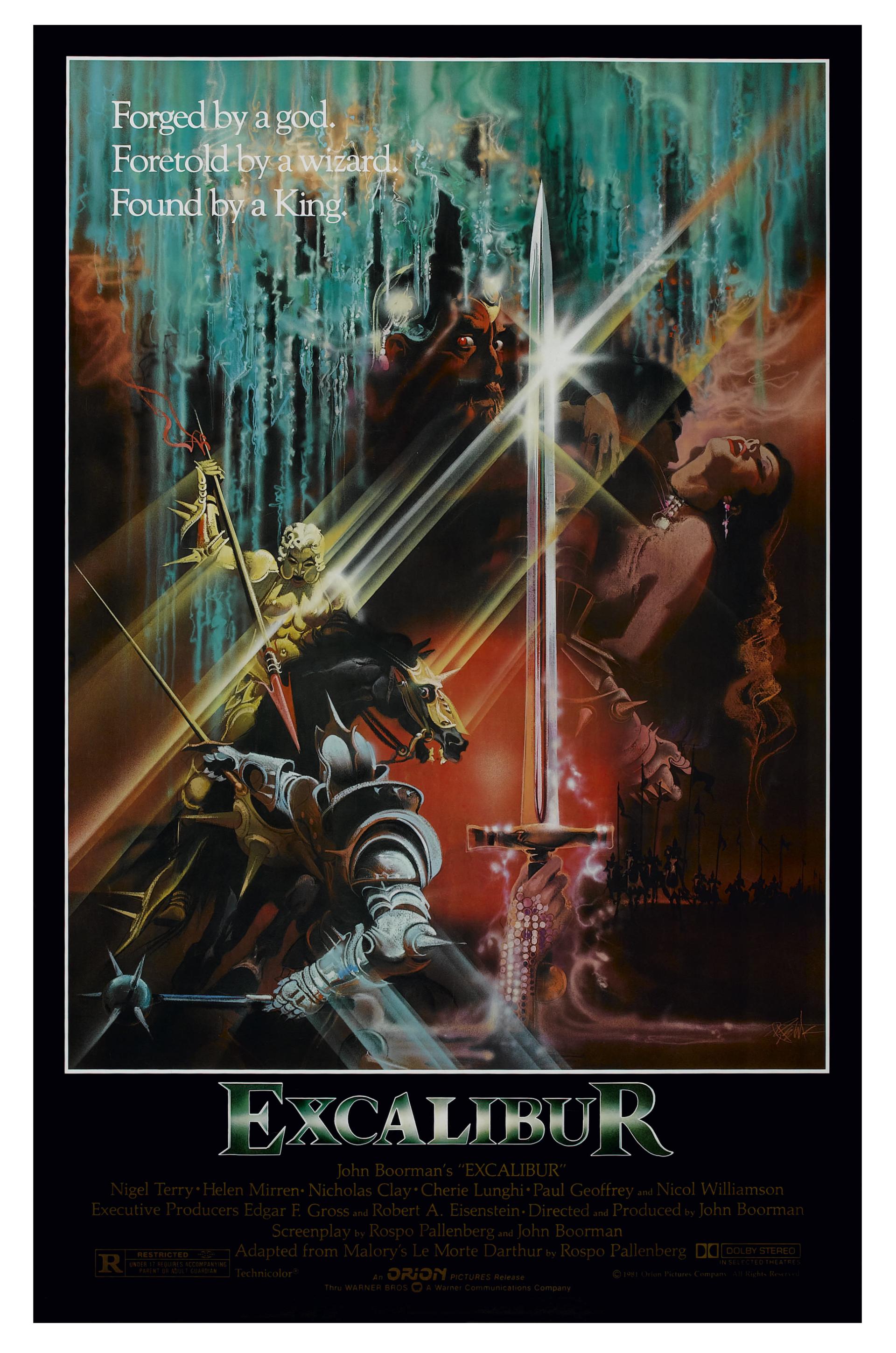 Excalibur (1981) poster