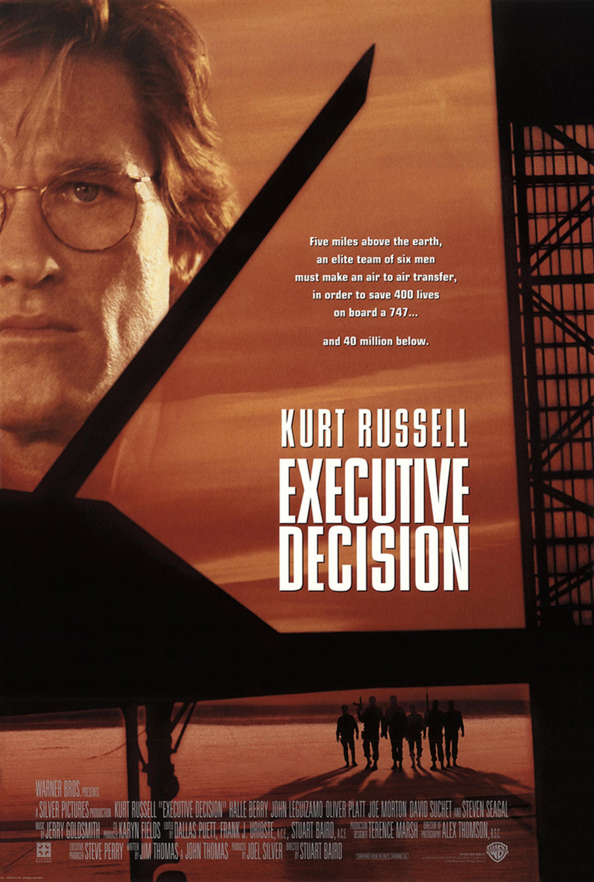 Executive Decision (1996) poster
