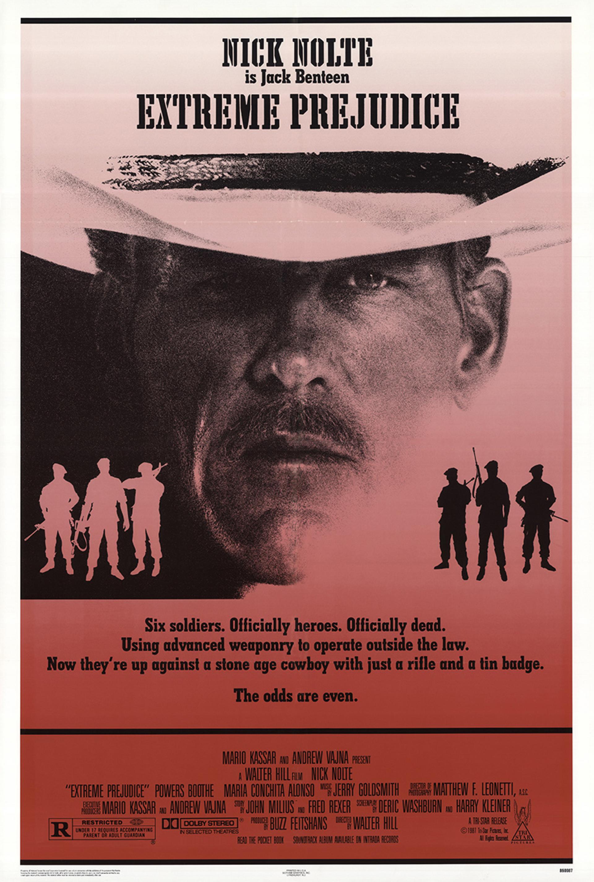Extreme Prejudice (1987) poster