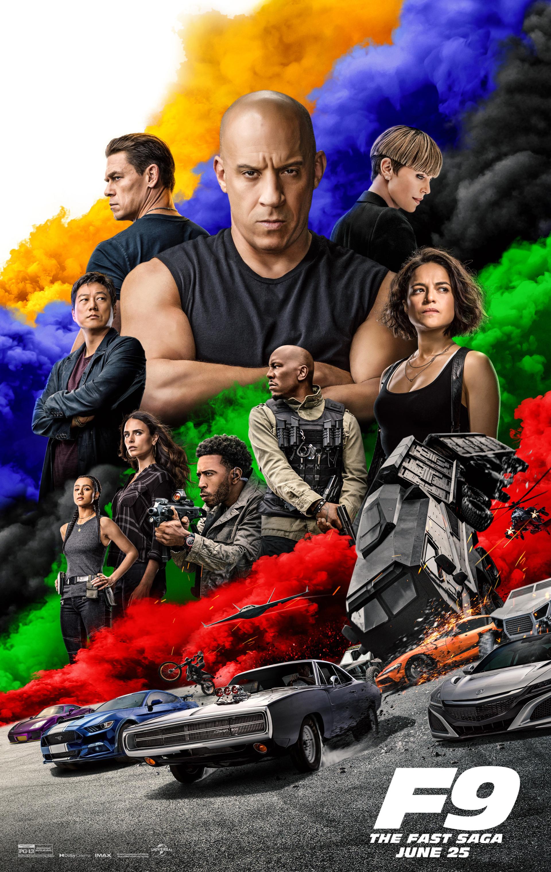 F9: The Fast Saga (2021) poster