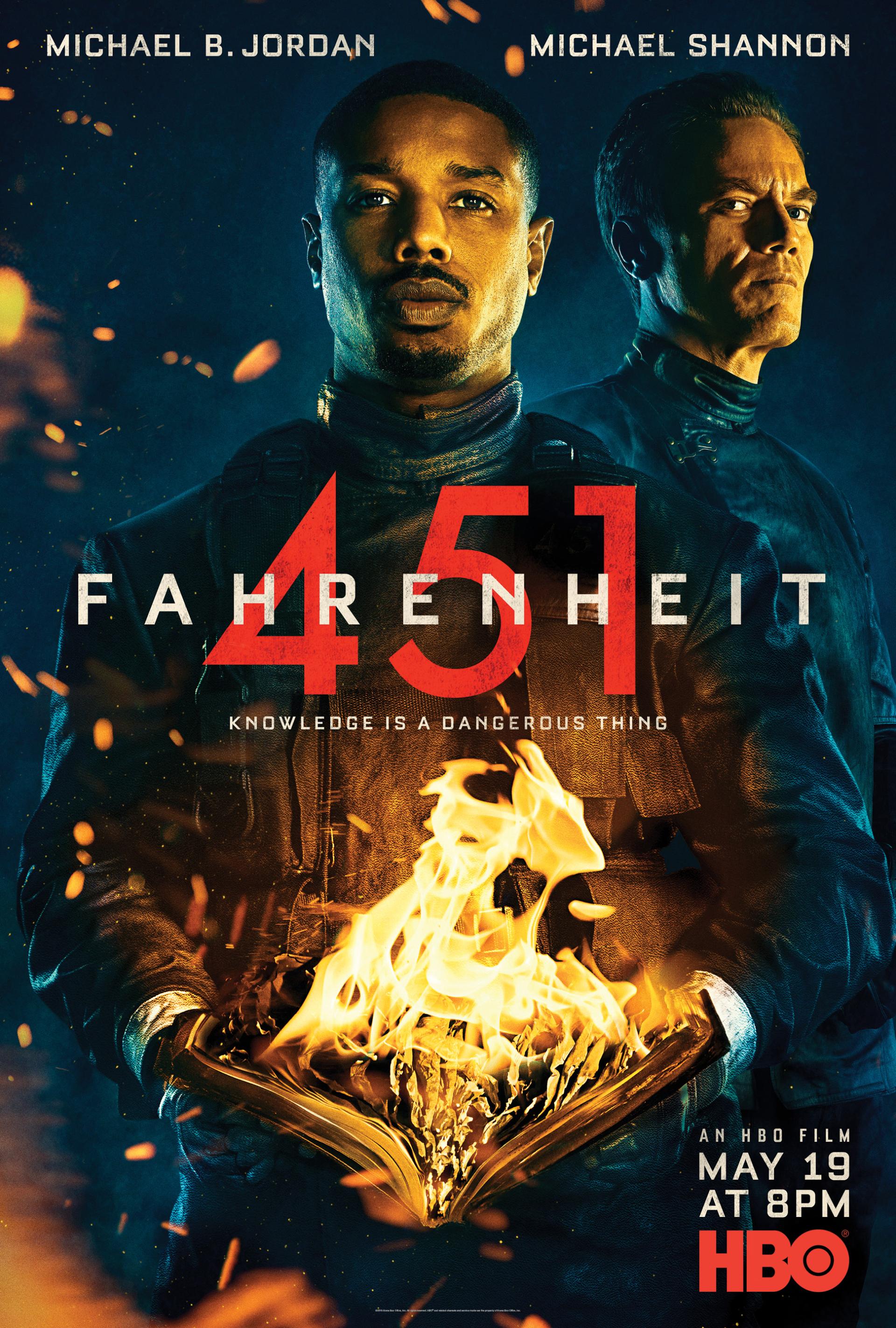 Fahrenheit 451 (2018) poster