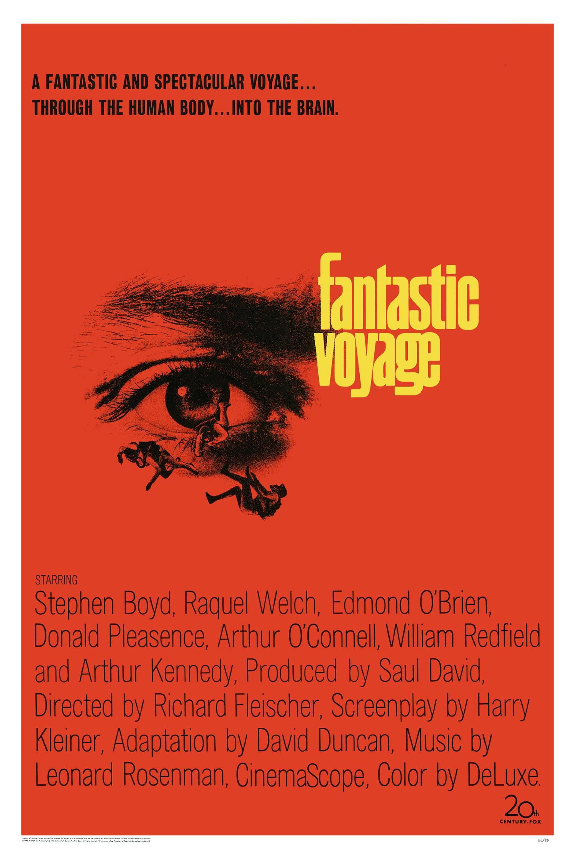 Fantastic Voyage (1966) poster