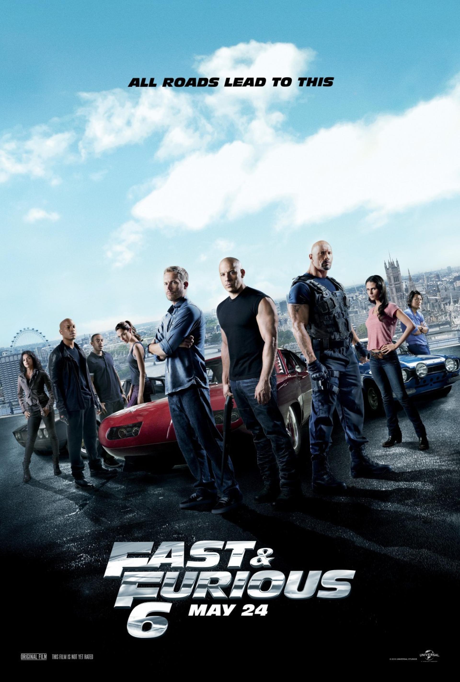 Fast & Furious 6 (2013) poster