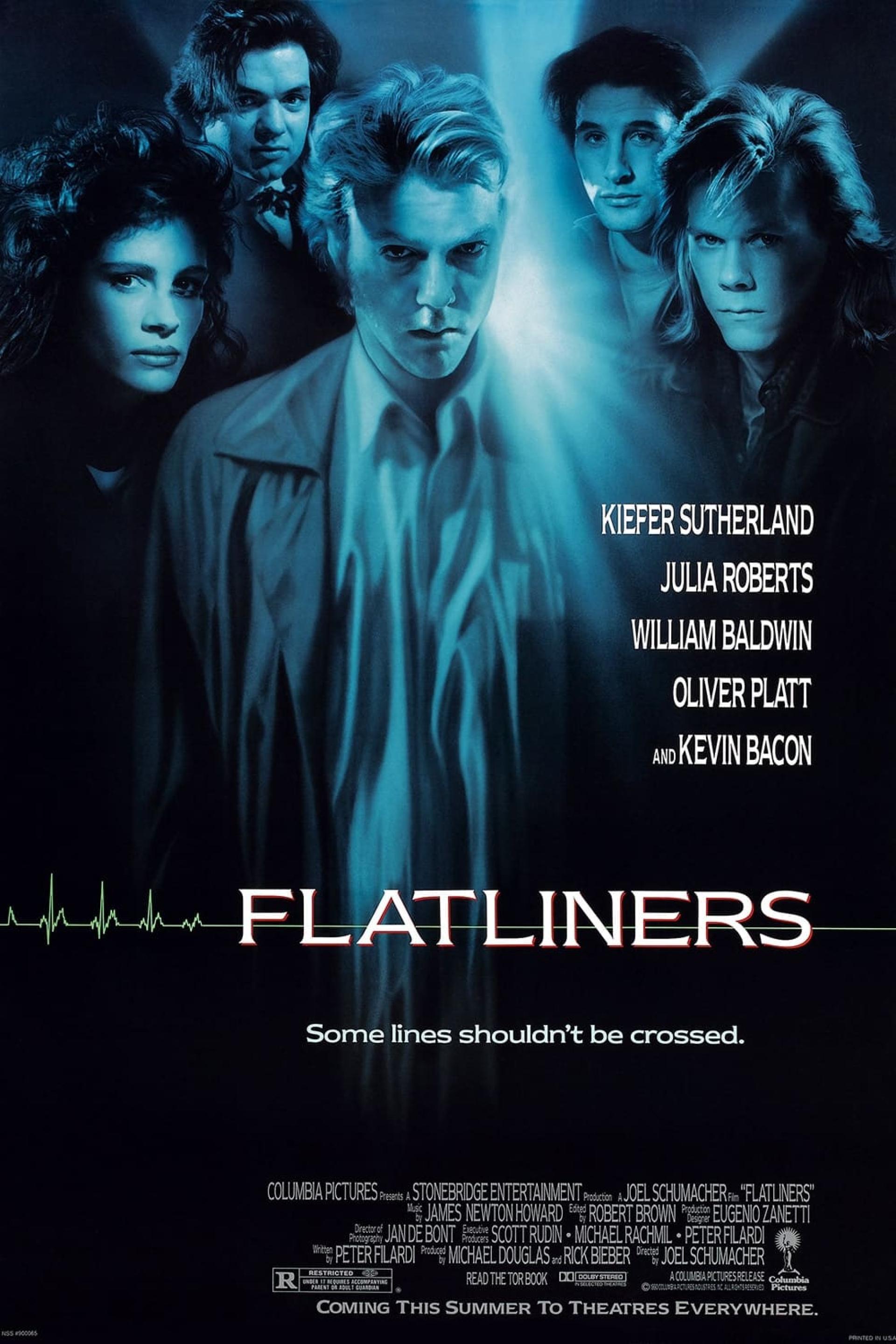 Flatliners (1990) poster