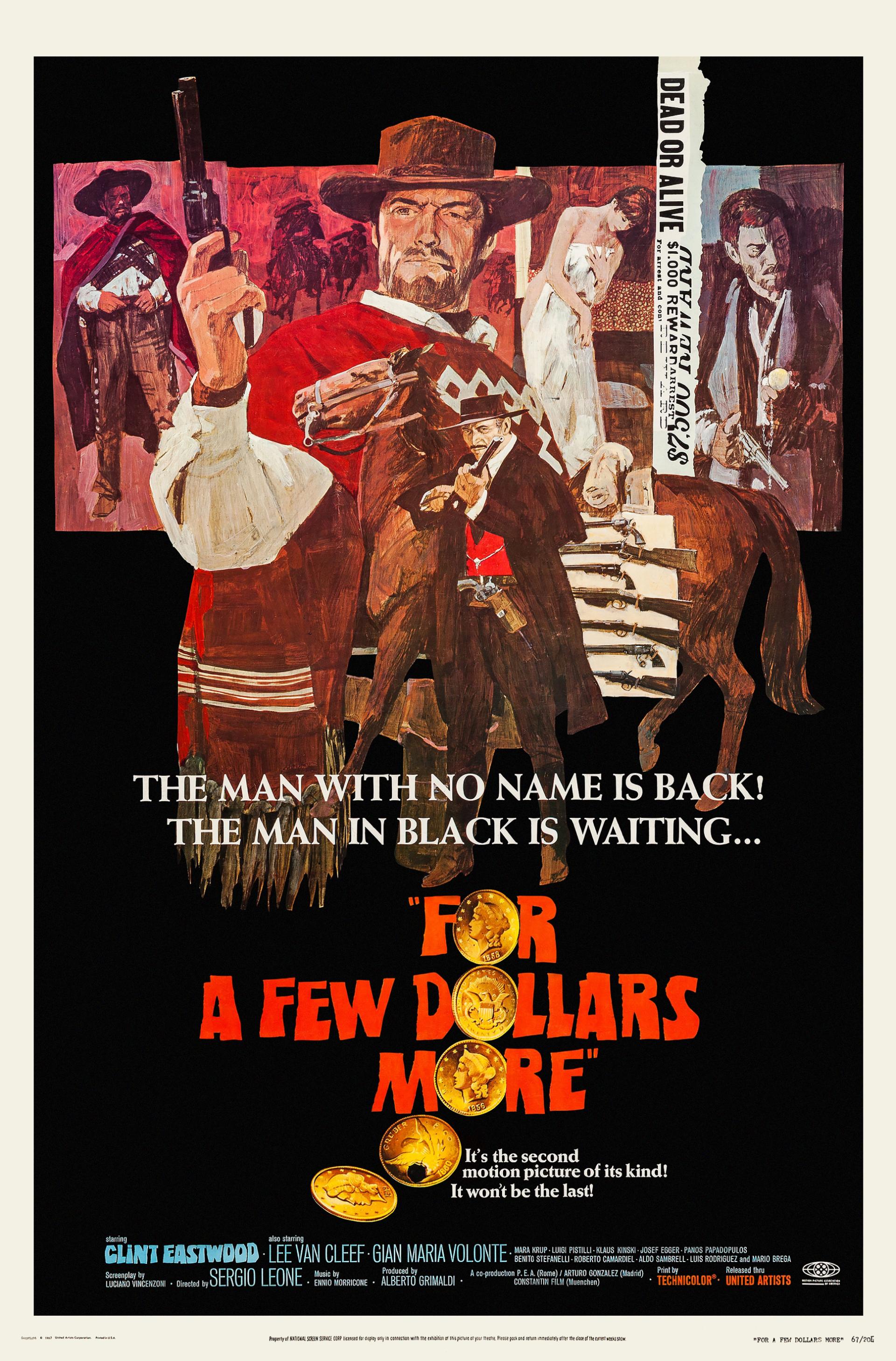 For a Few Dollars More (1965) poster