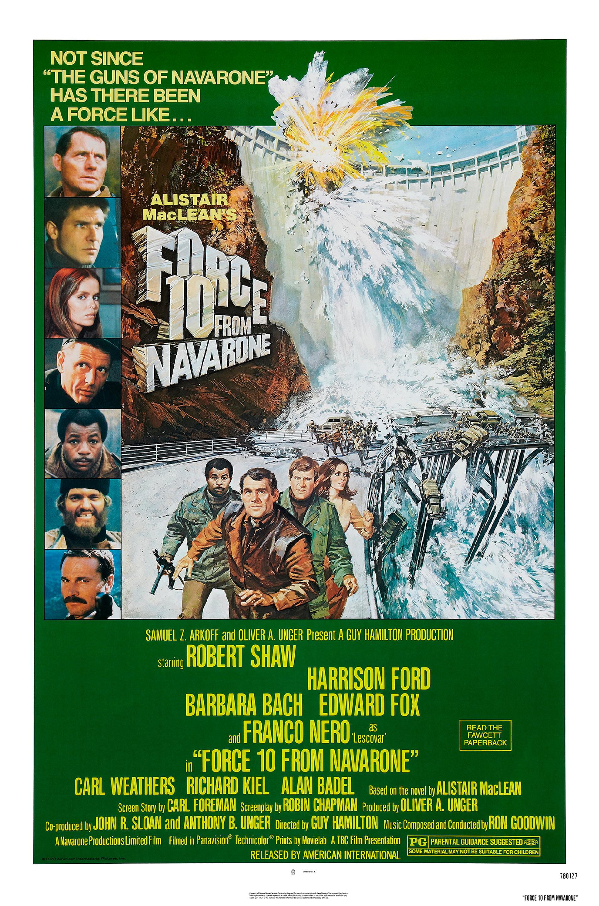 Force 10 from Navarone (1978) poster