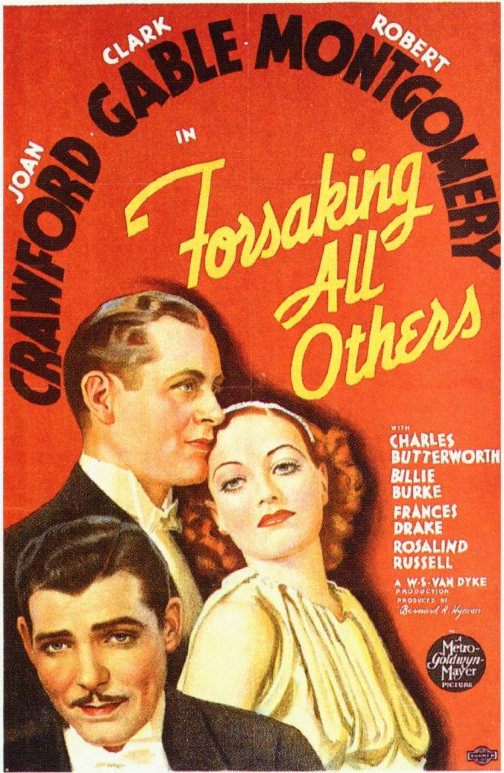 Forsaking All Others (1934) poster