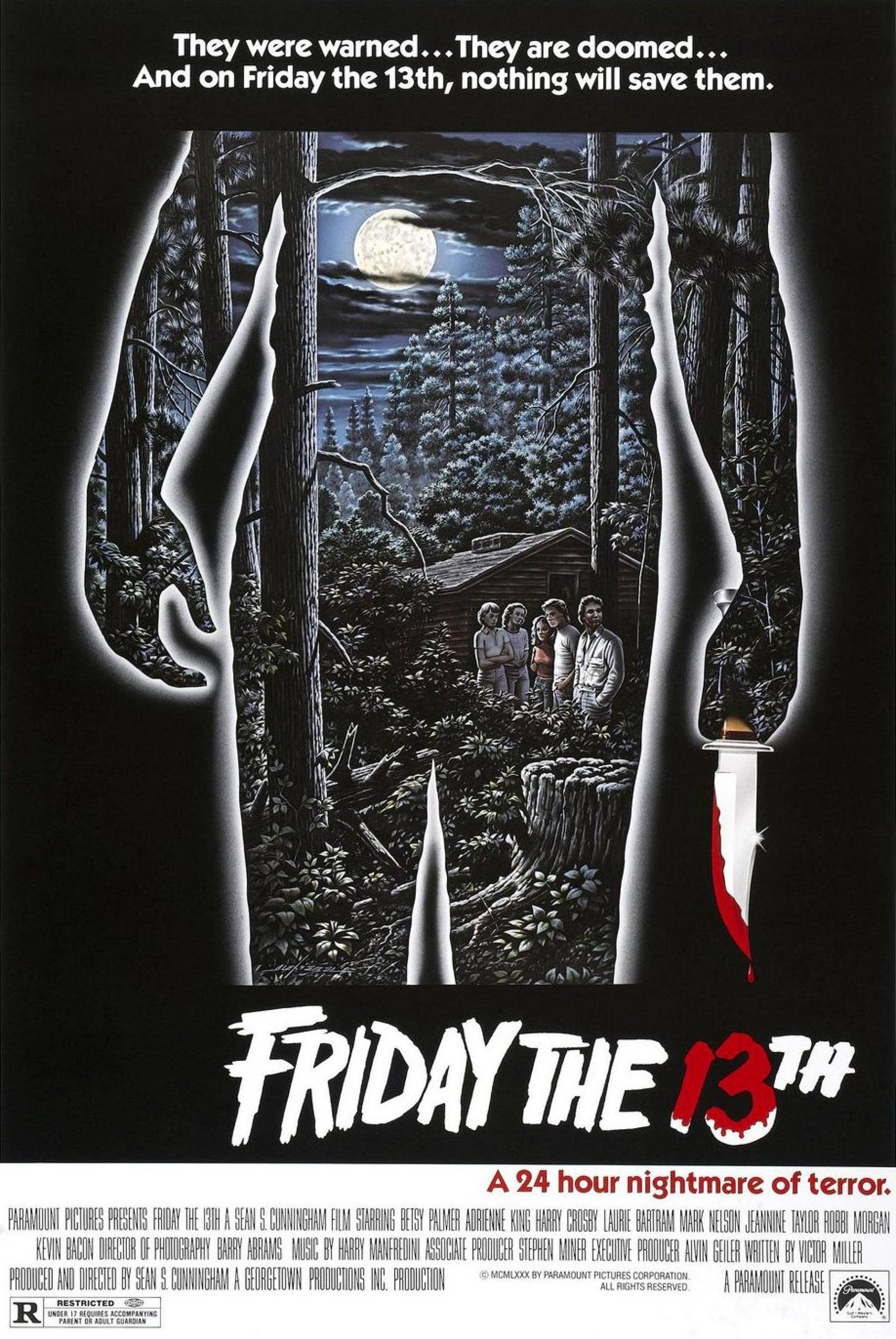 Friday the 13th (1980) poster