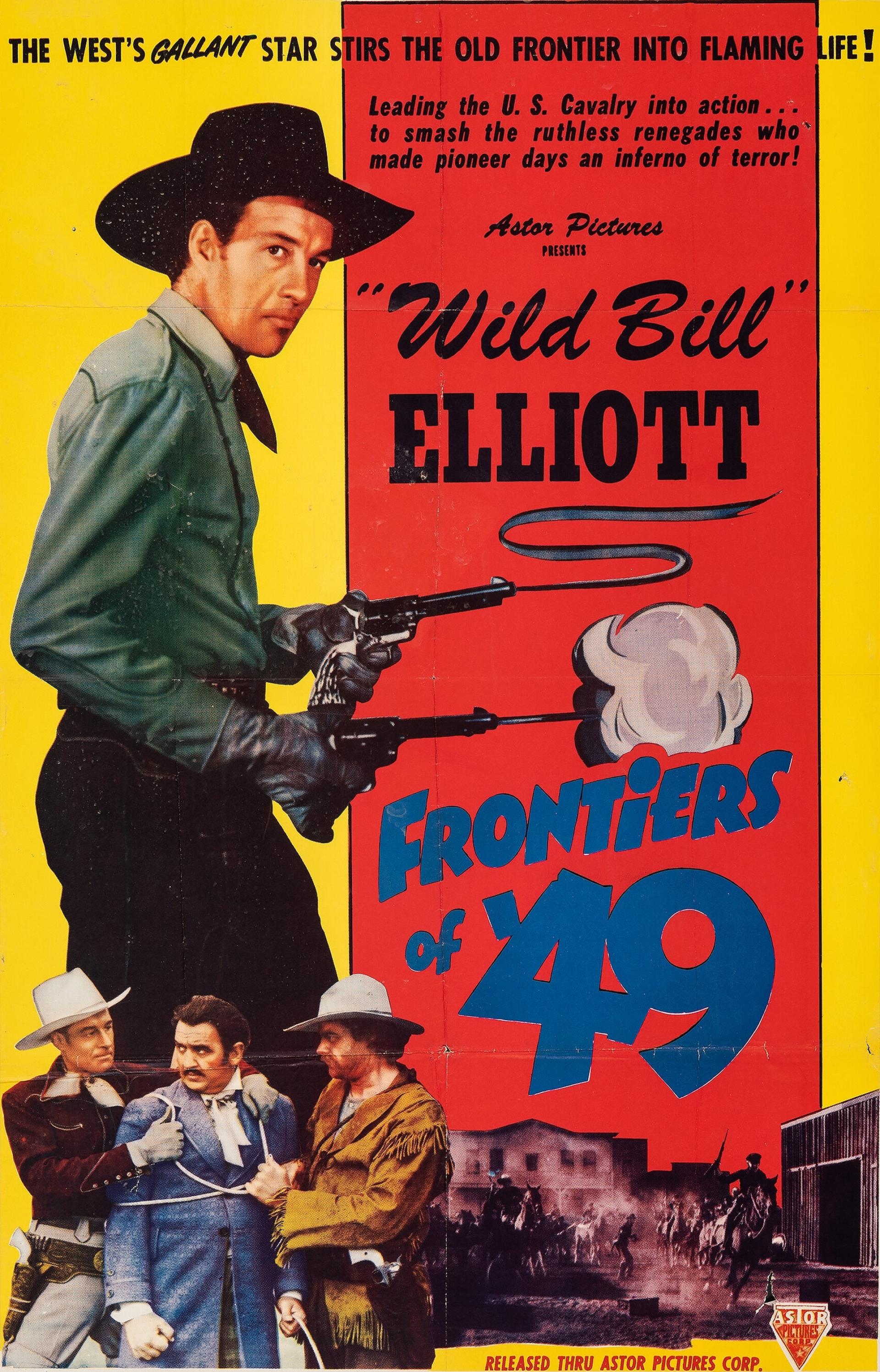Frontiers of '49 (1939) poster