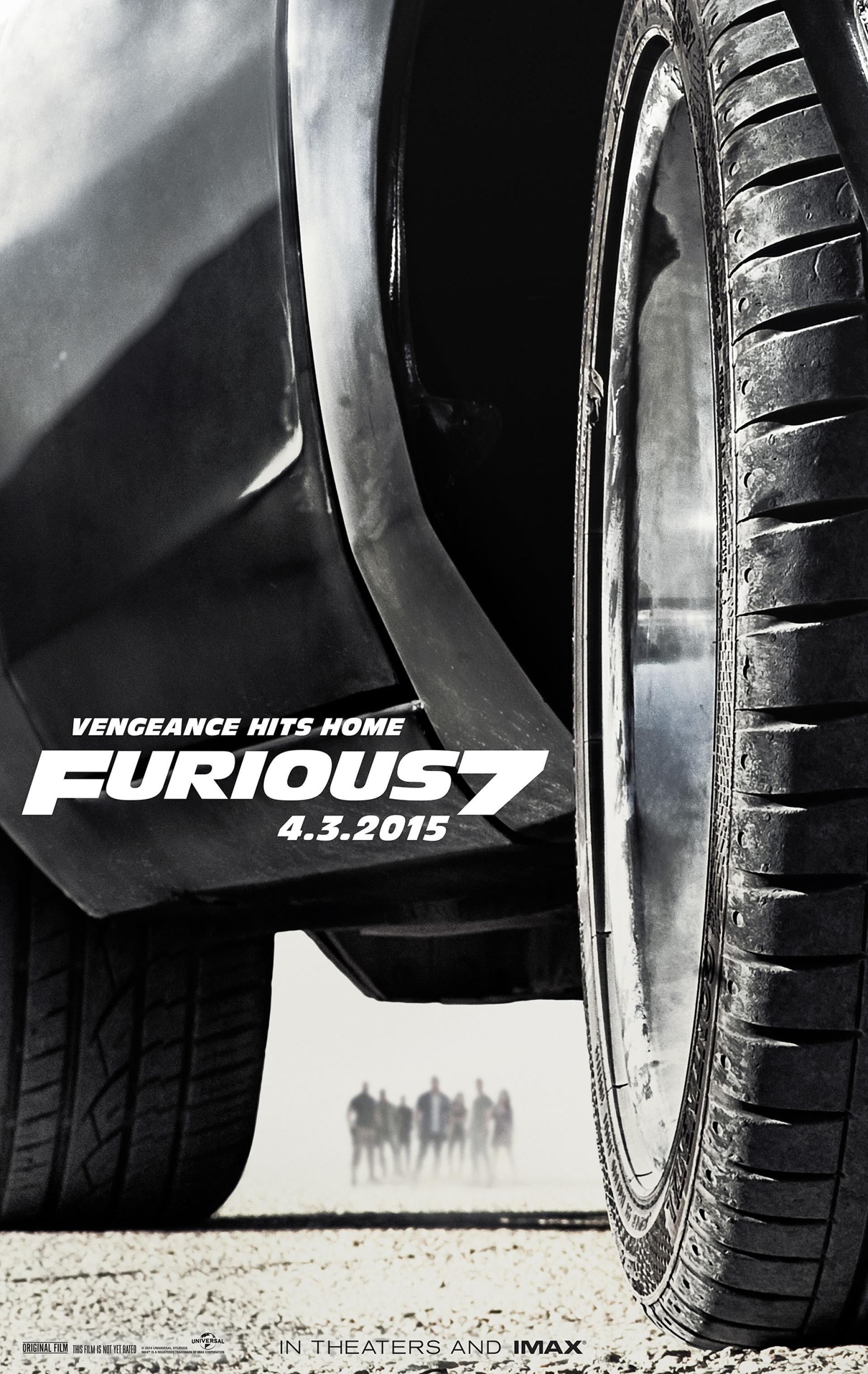 Furious 7 (2015) poster