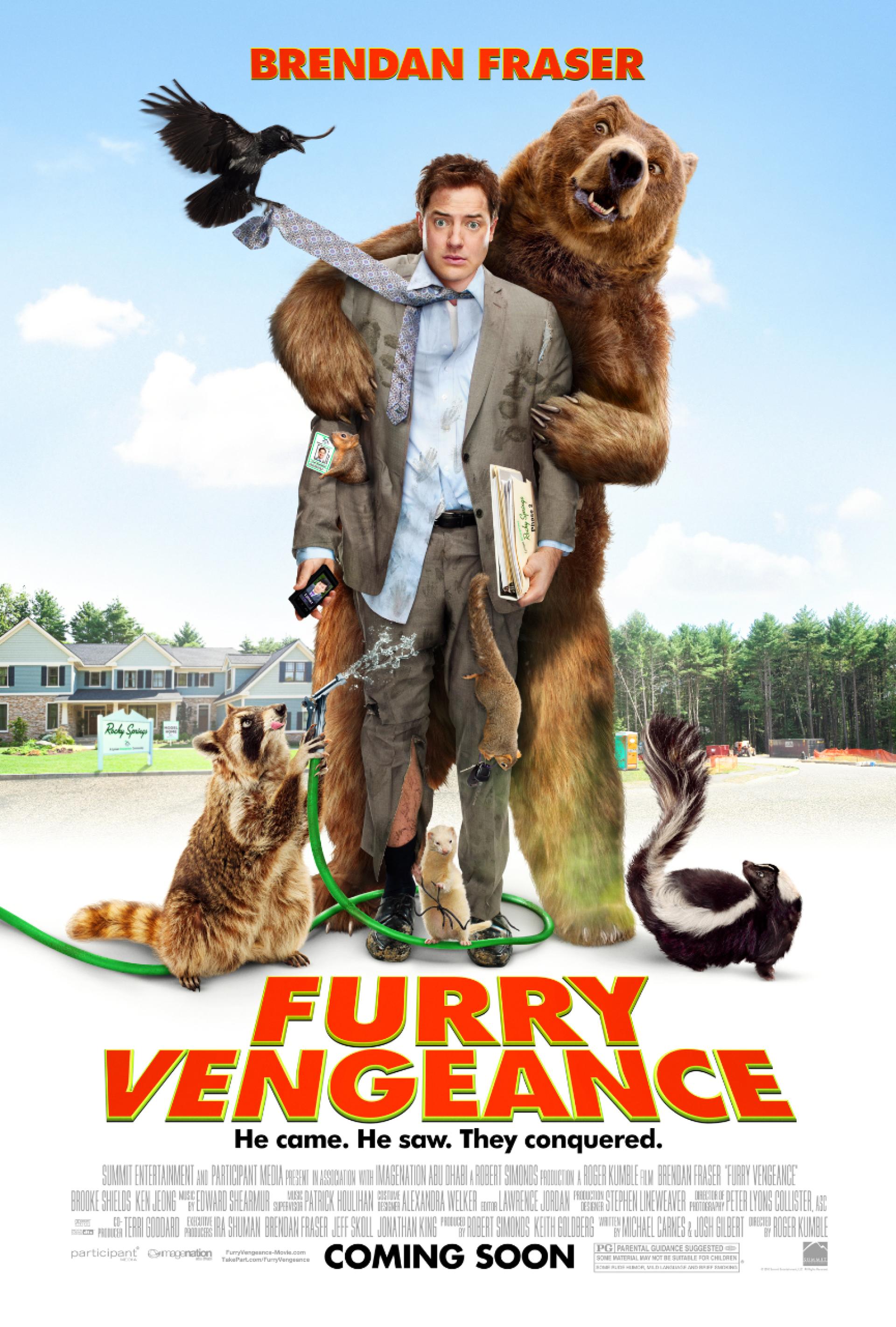 Furry Vengeance (2010) poster