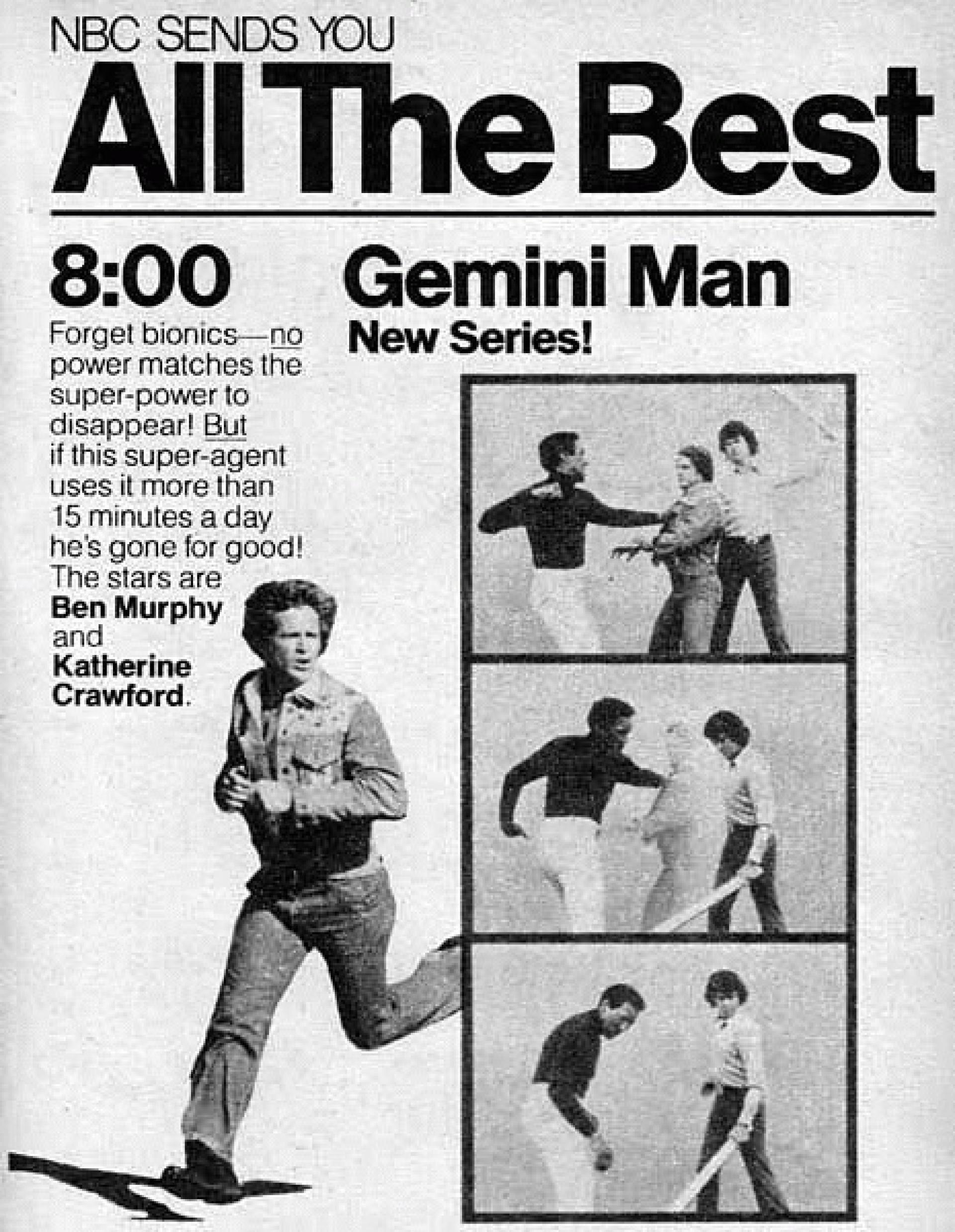Gemini Man (1976) poster
