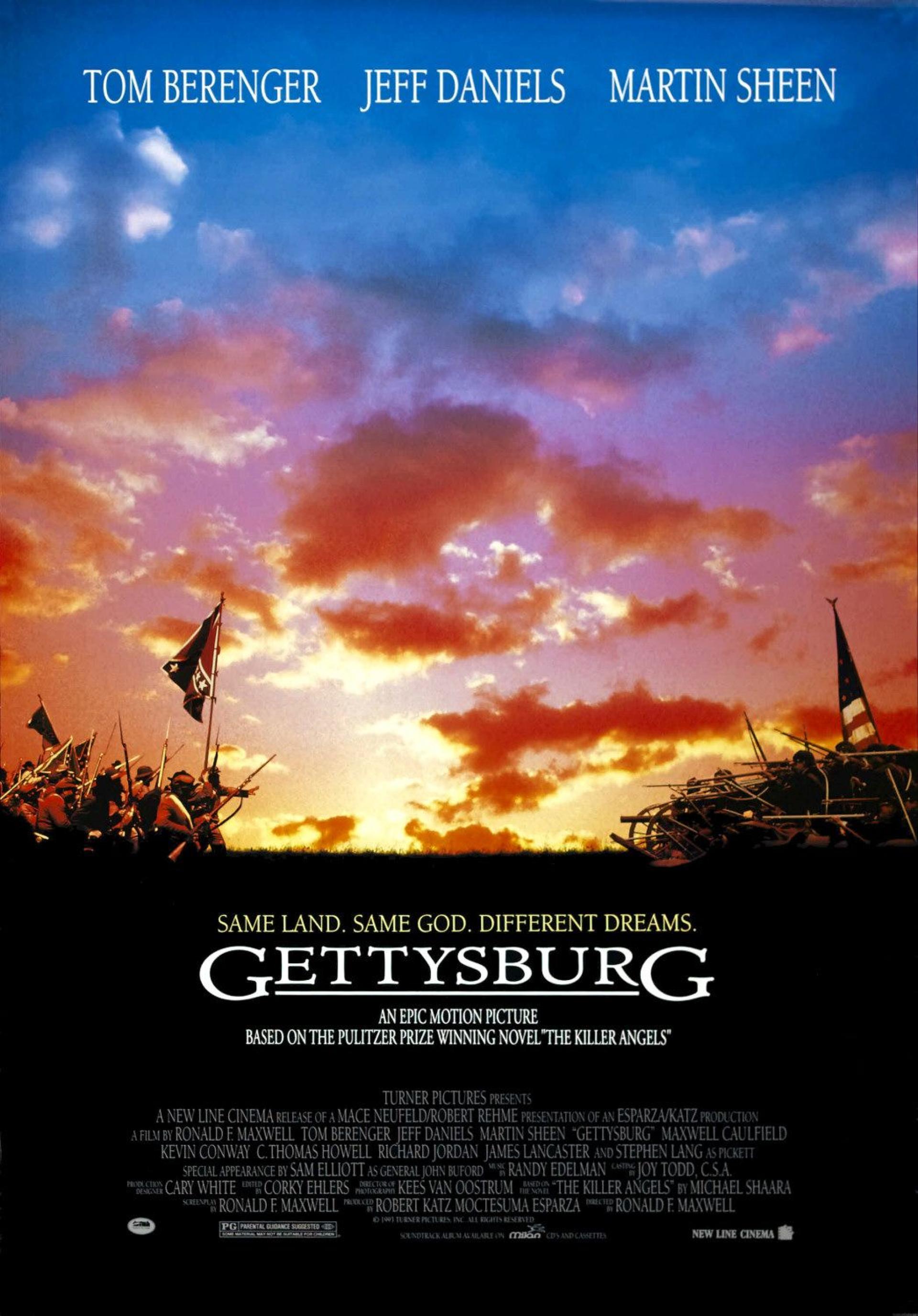 Gettysburg (1993) poster