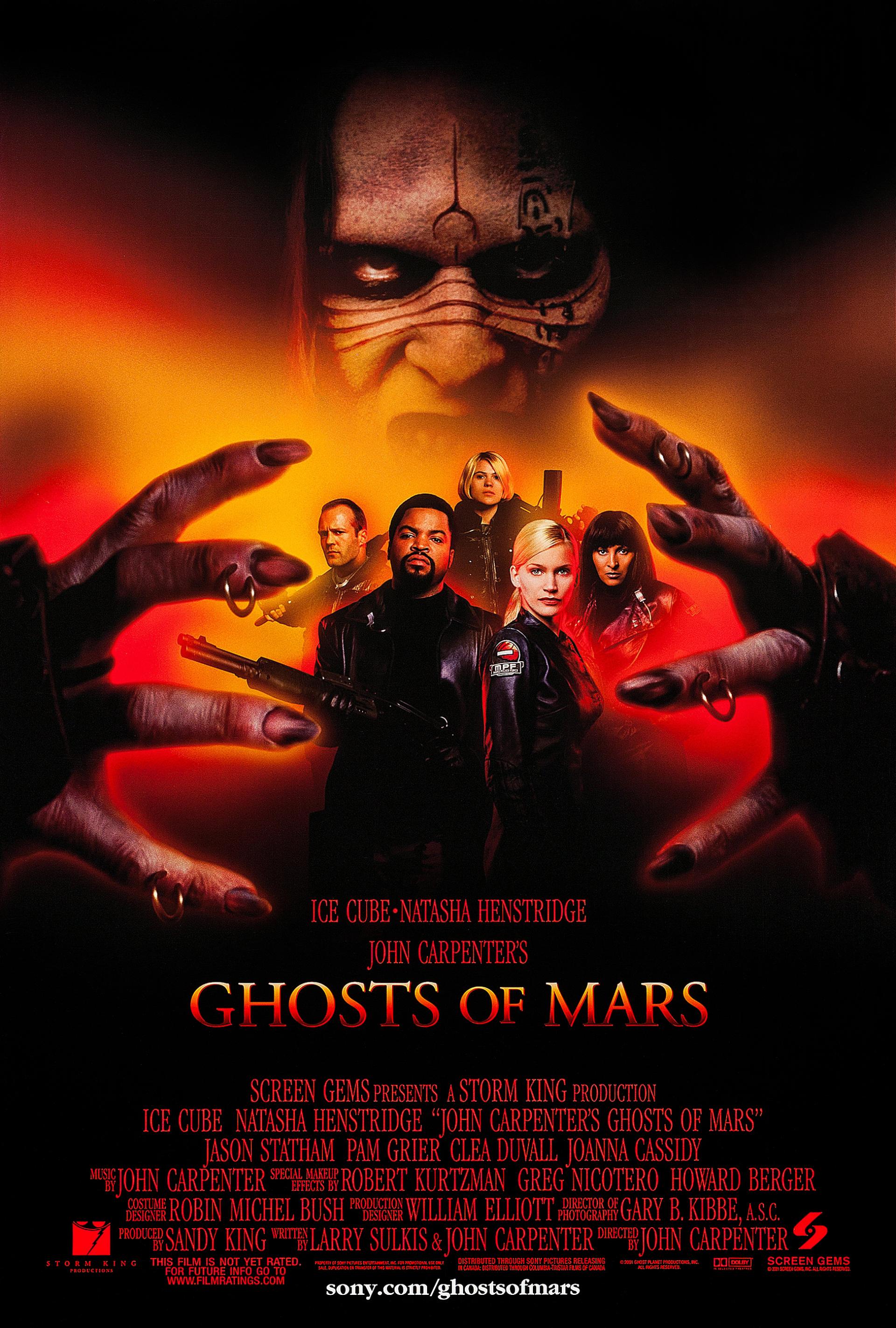 Ghosts of Mars (2001) poster