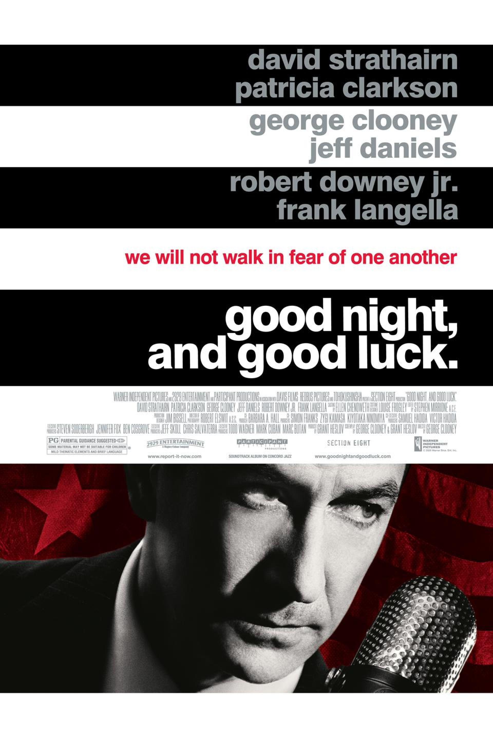 Good Night, and Good Luck. (2005) poster
