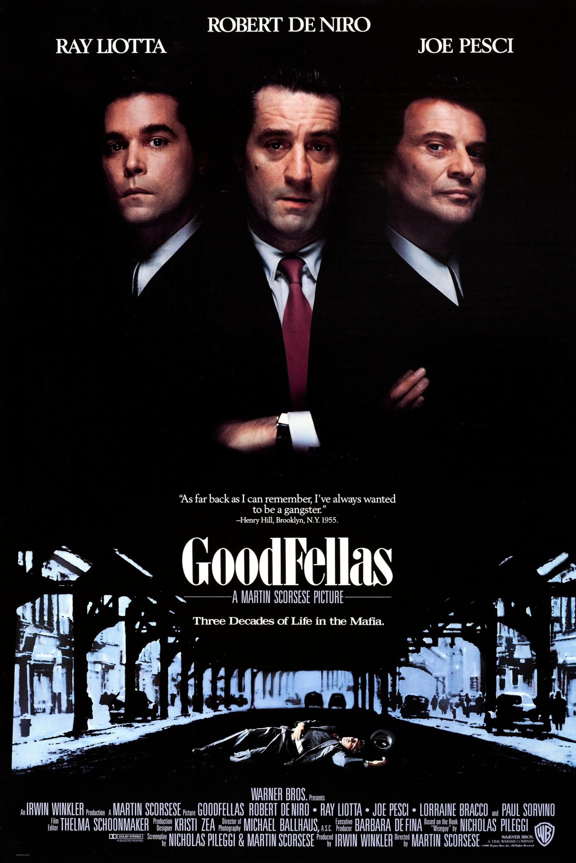 Goodfellas (1990) poster