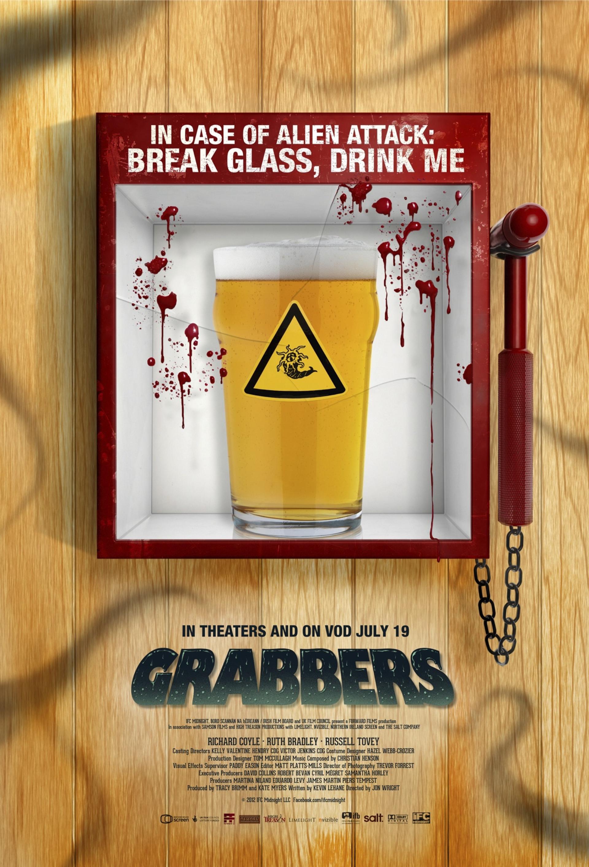 Grabbers (2012) poster