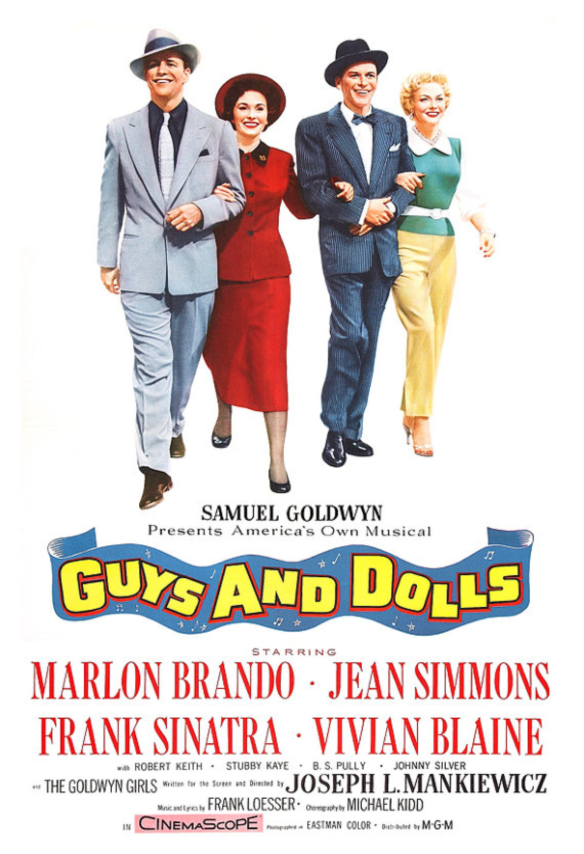 Guys and Dolls (1955) poster