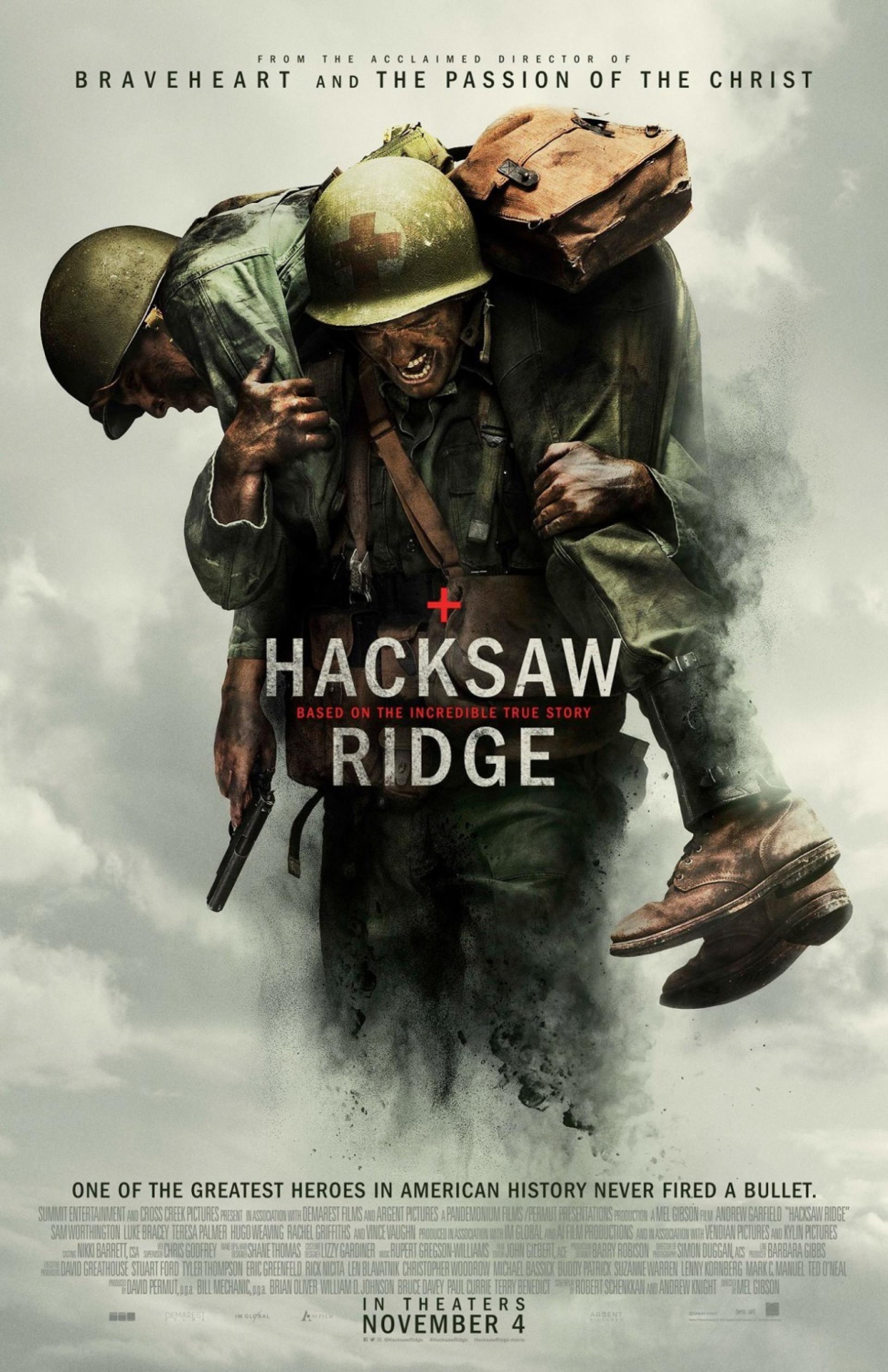 Hacksaw Ridge (2016) poster