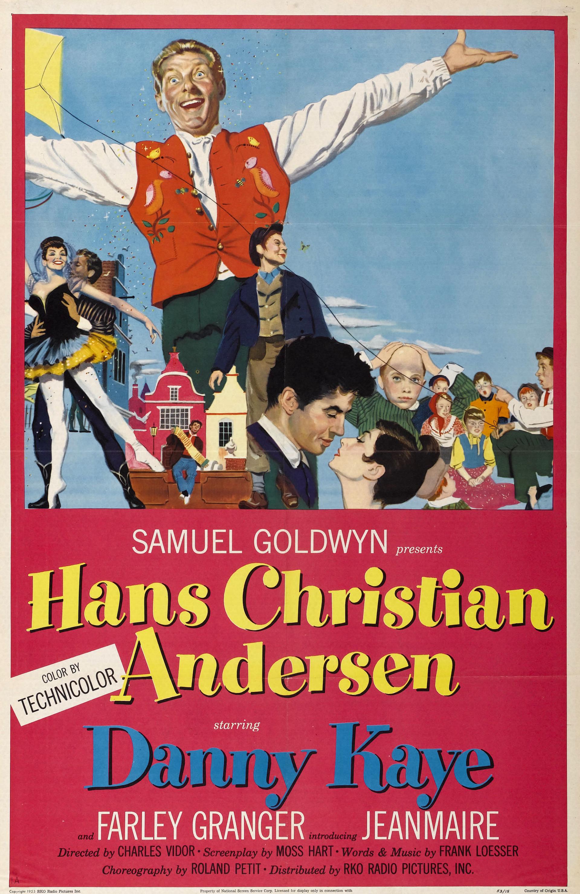 Hans Christian Andersen (1952) poster