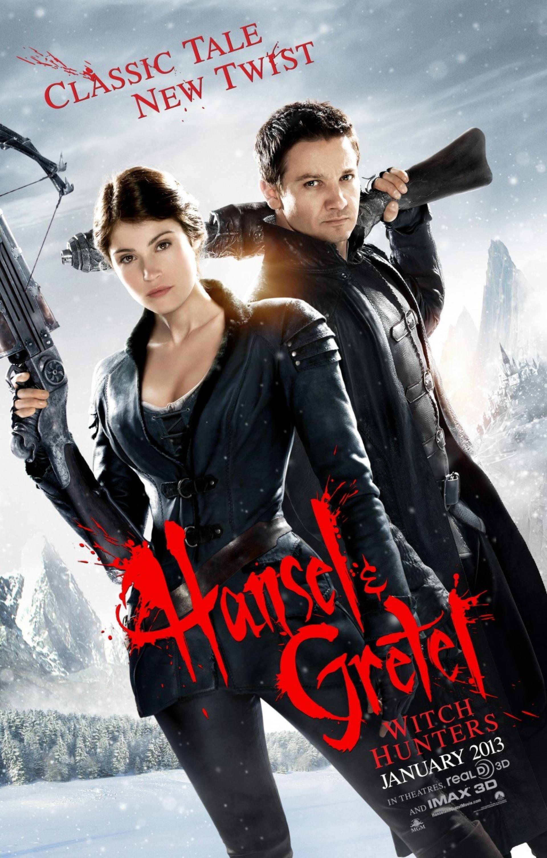 Hansel & Gretel: Witch Hunters (2013) poster