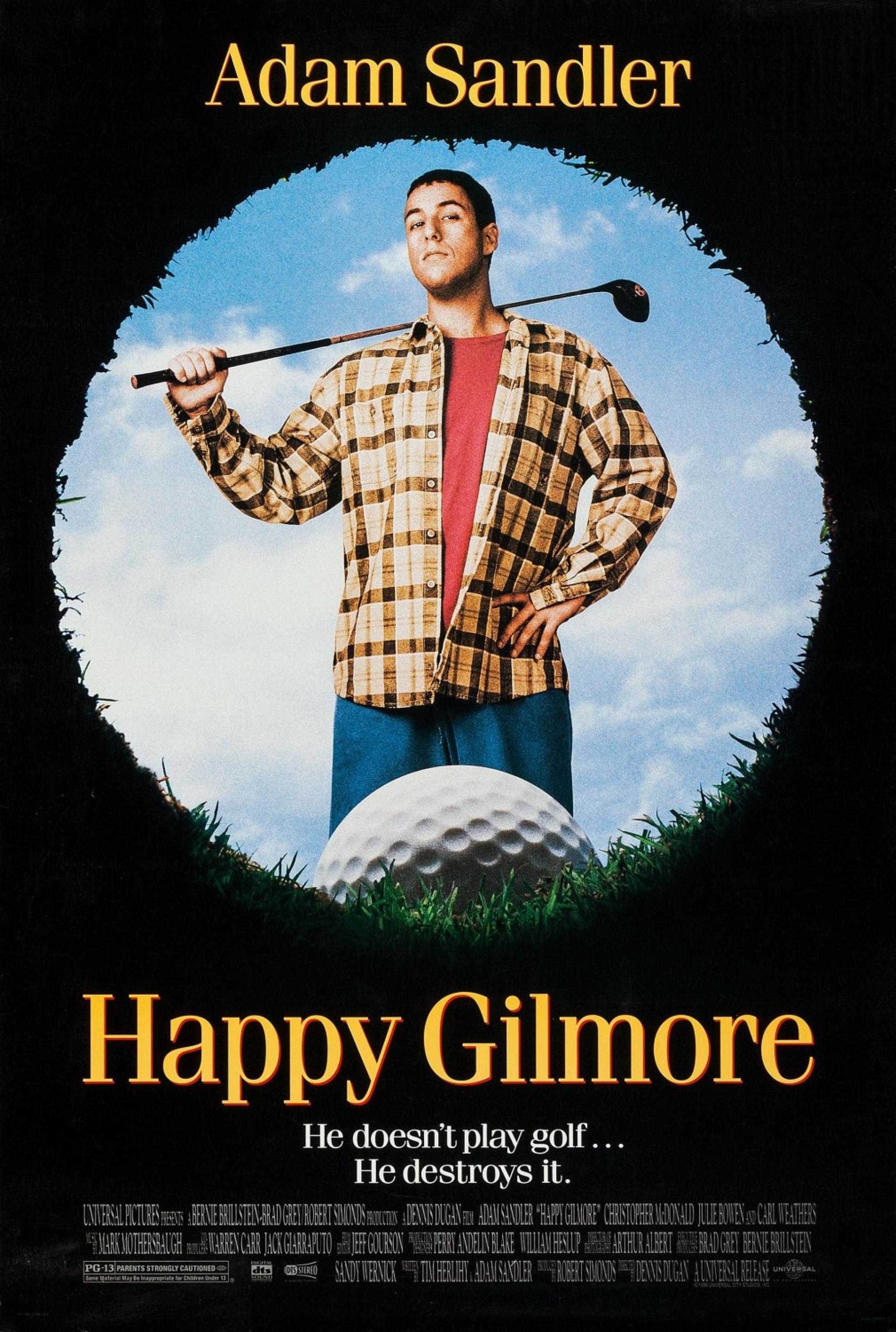 Happy Gilmore (1996) poster