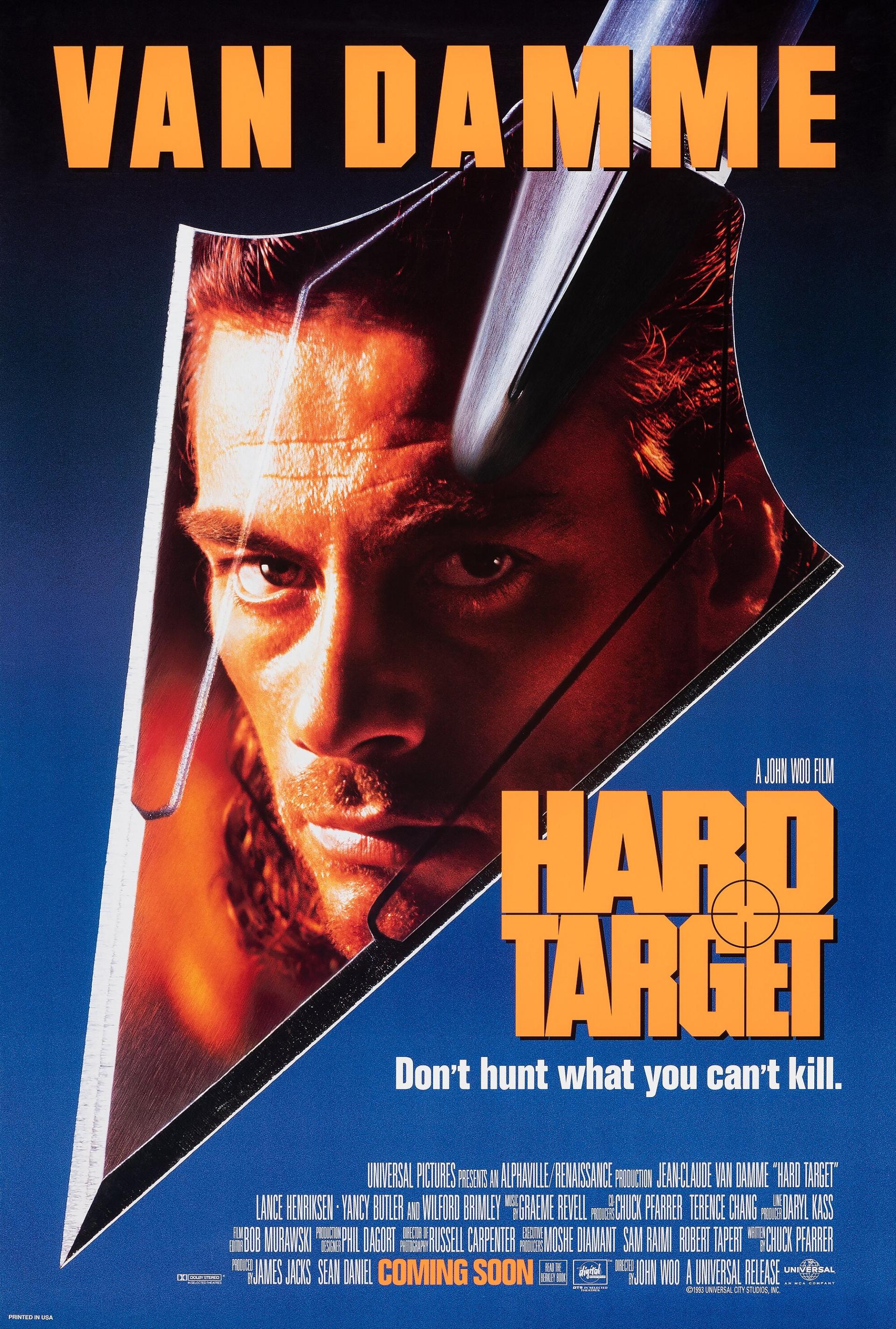 Hard Target (1993) poster
