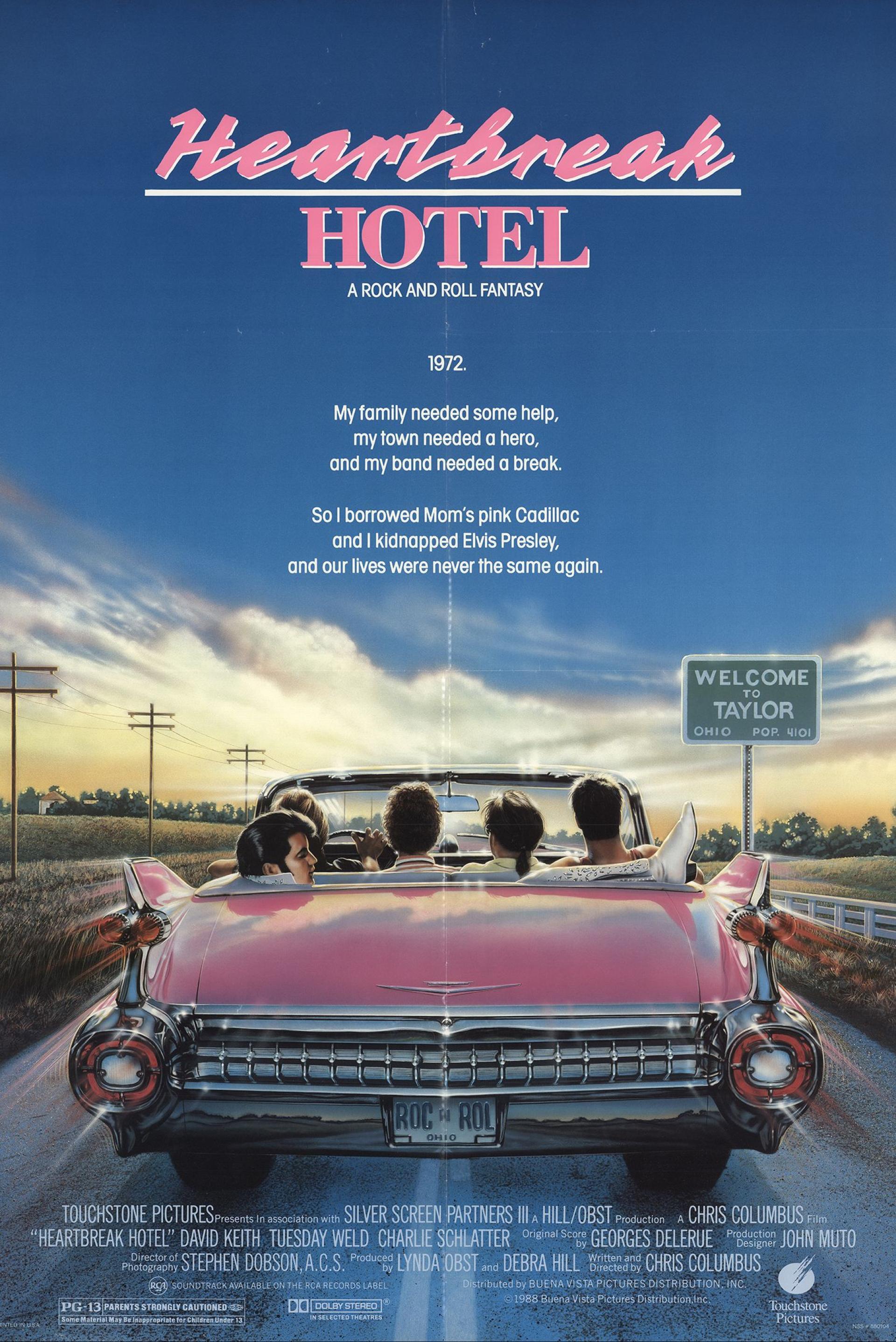 Heartbreak Hotel (1988) poster