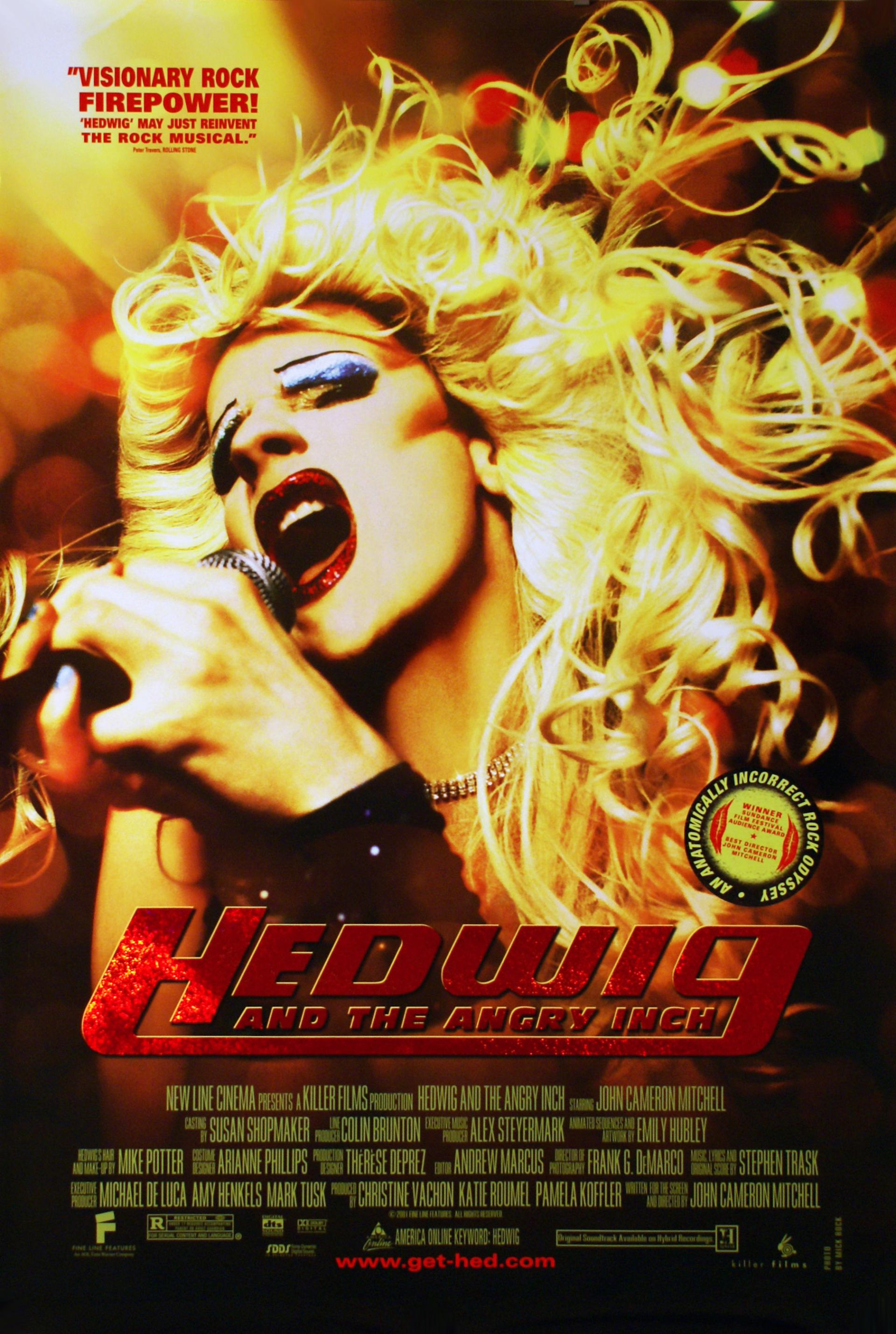 Hedwig and the Angry Inch (2001) poster