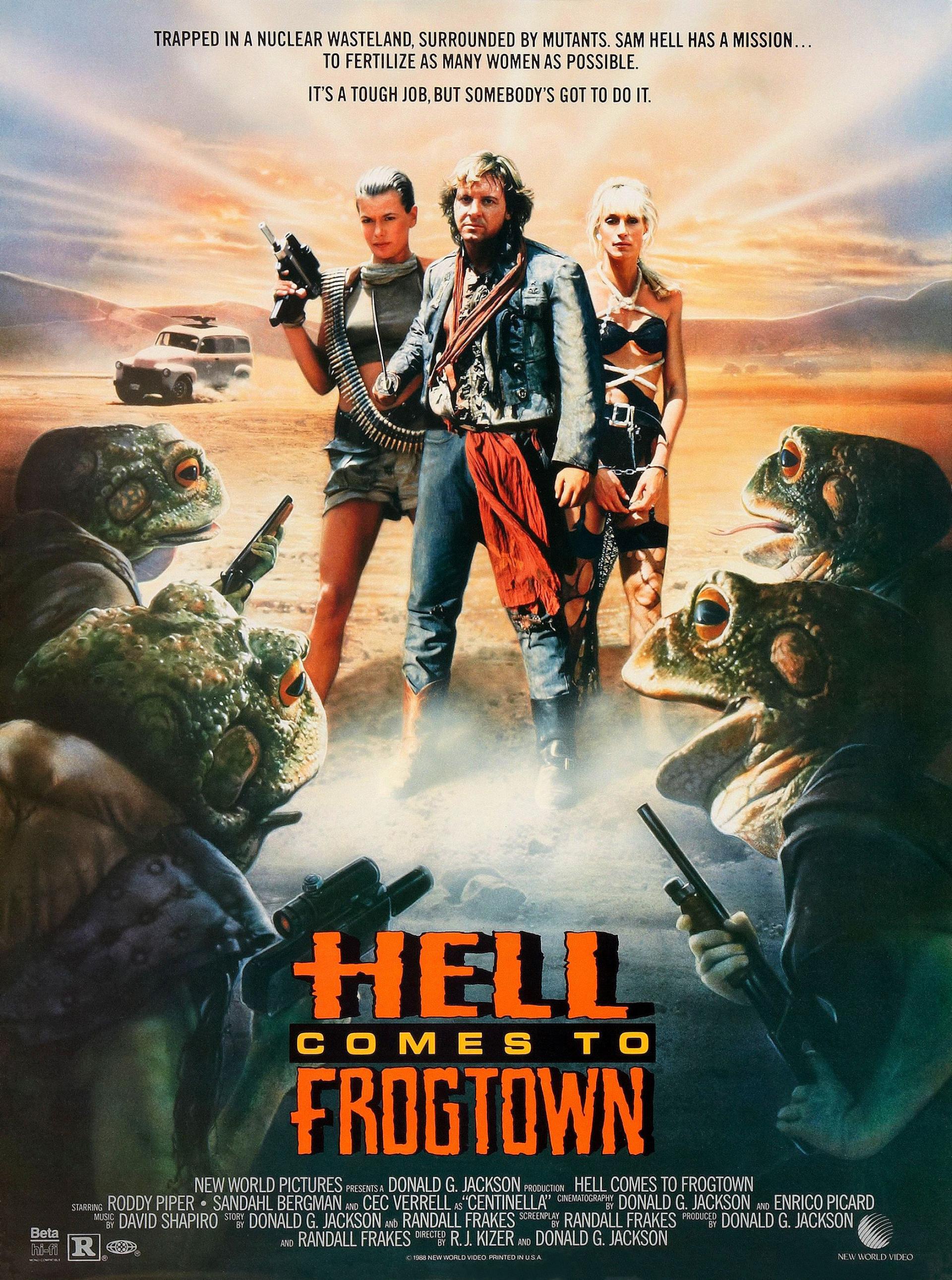 Hell Comes to Frogtown (1988) poster