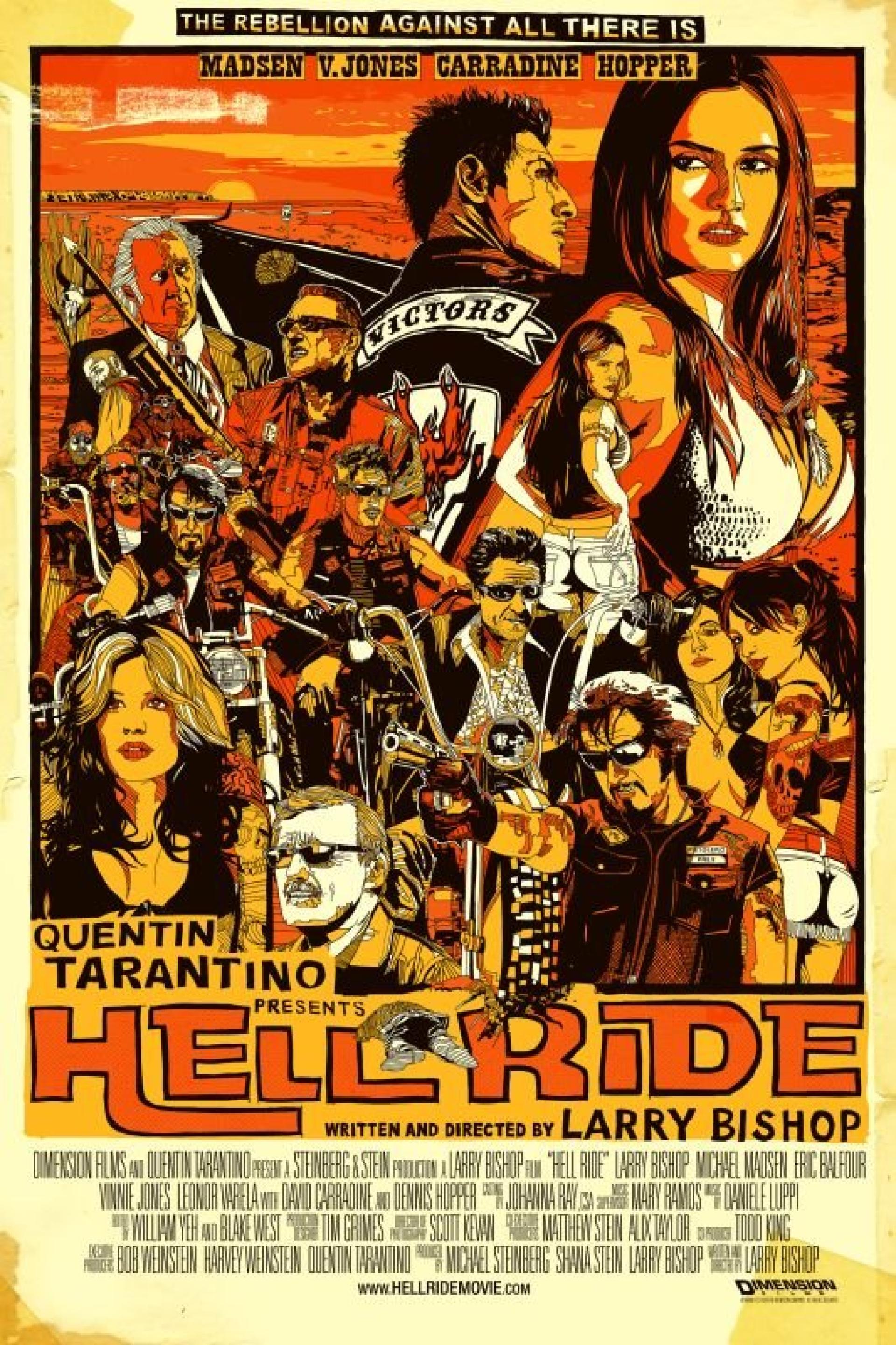 Hell Ride (2008) poster