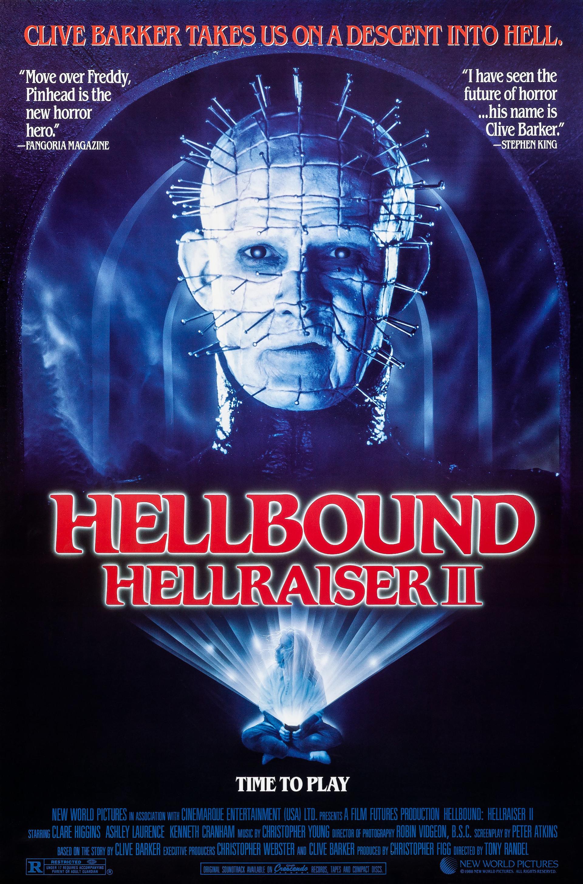 Hellbound: Hellraiser II (1988) poster