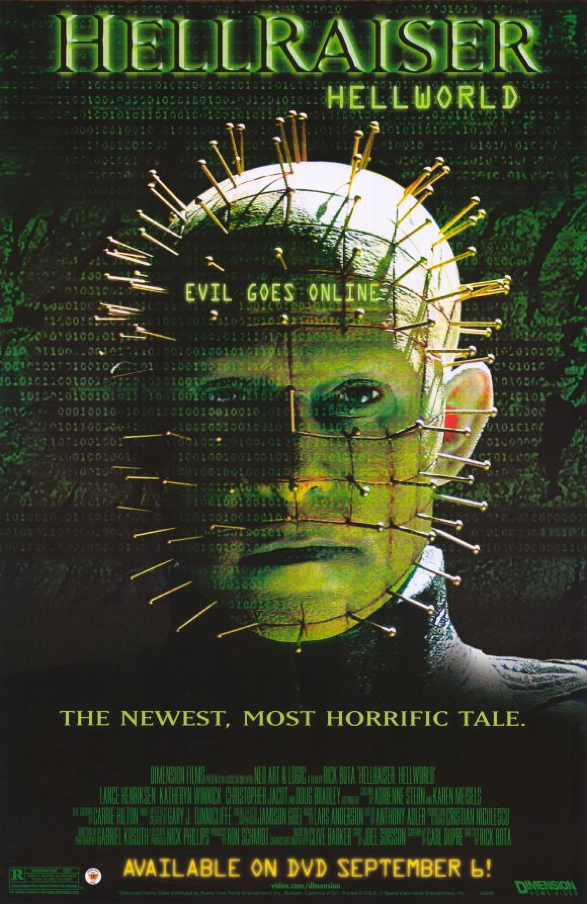 Hellraiser: Hellworld (2005) poster