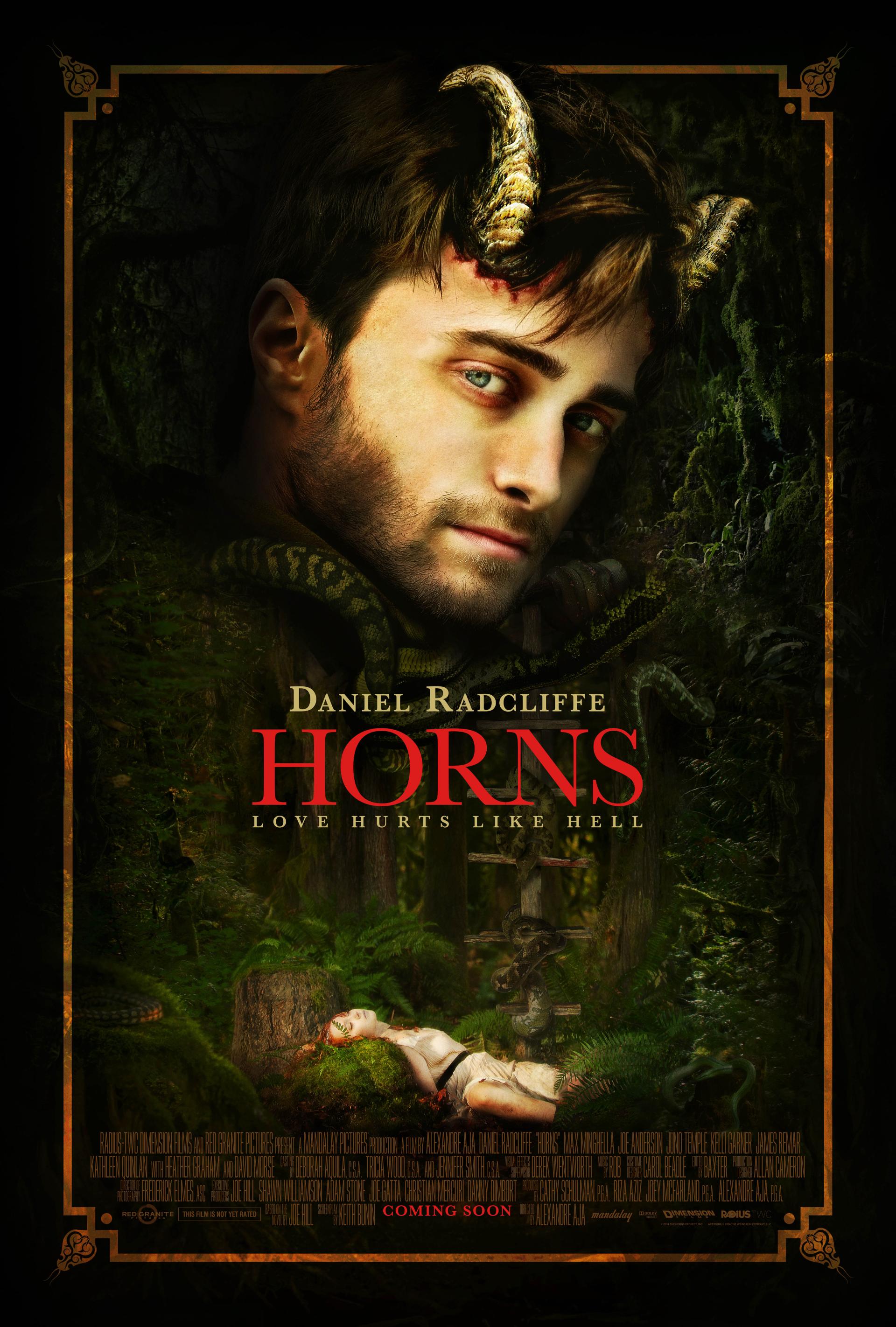 Horns (2013) poster