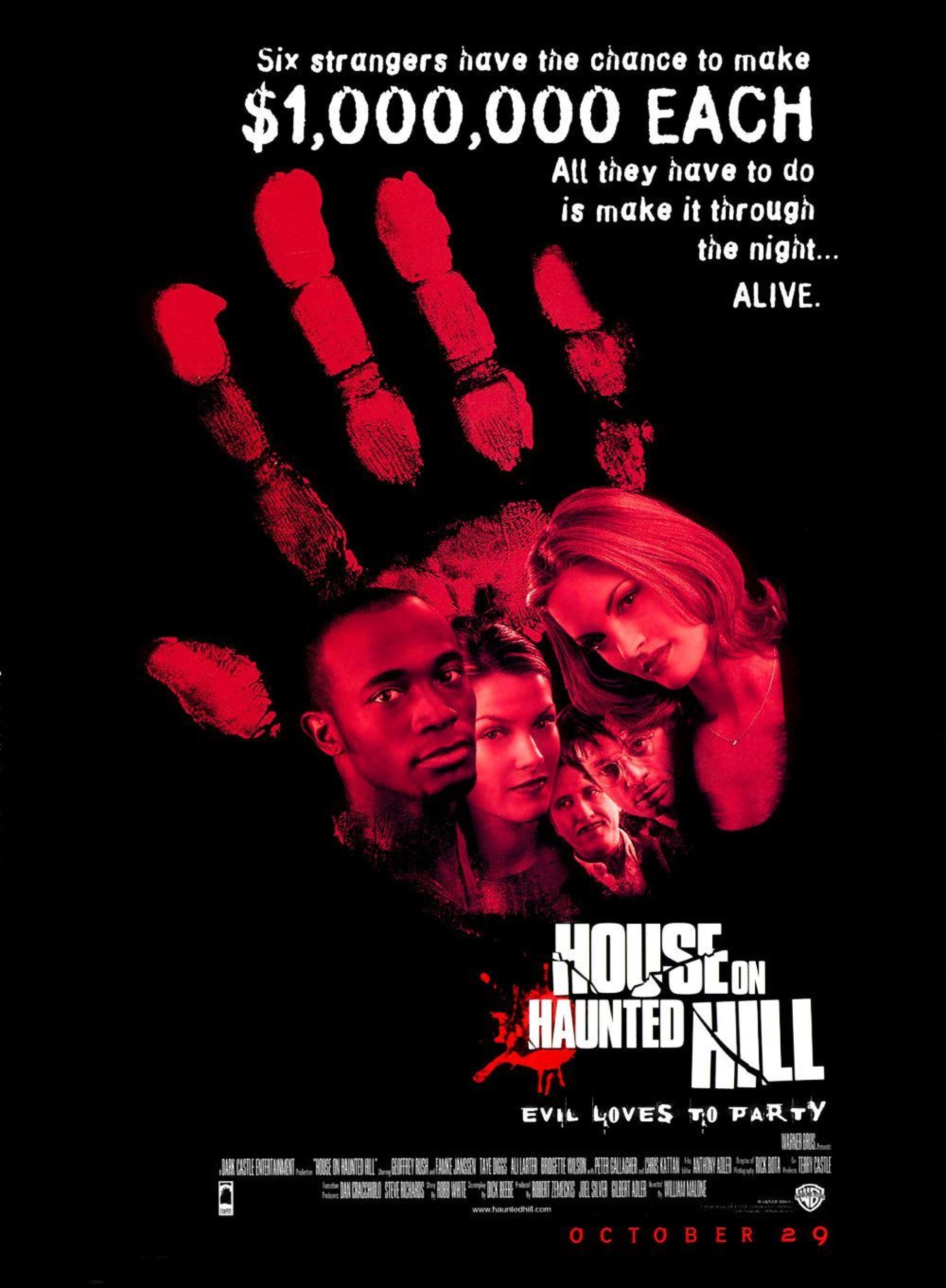 House on Haunted Hill (1999) poster