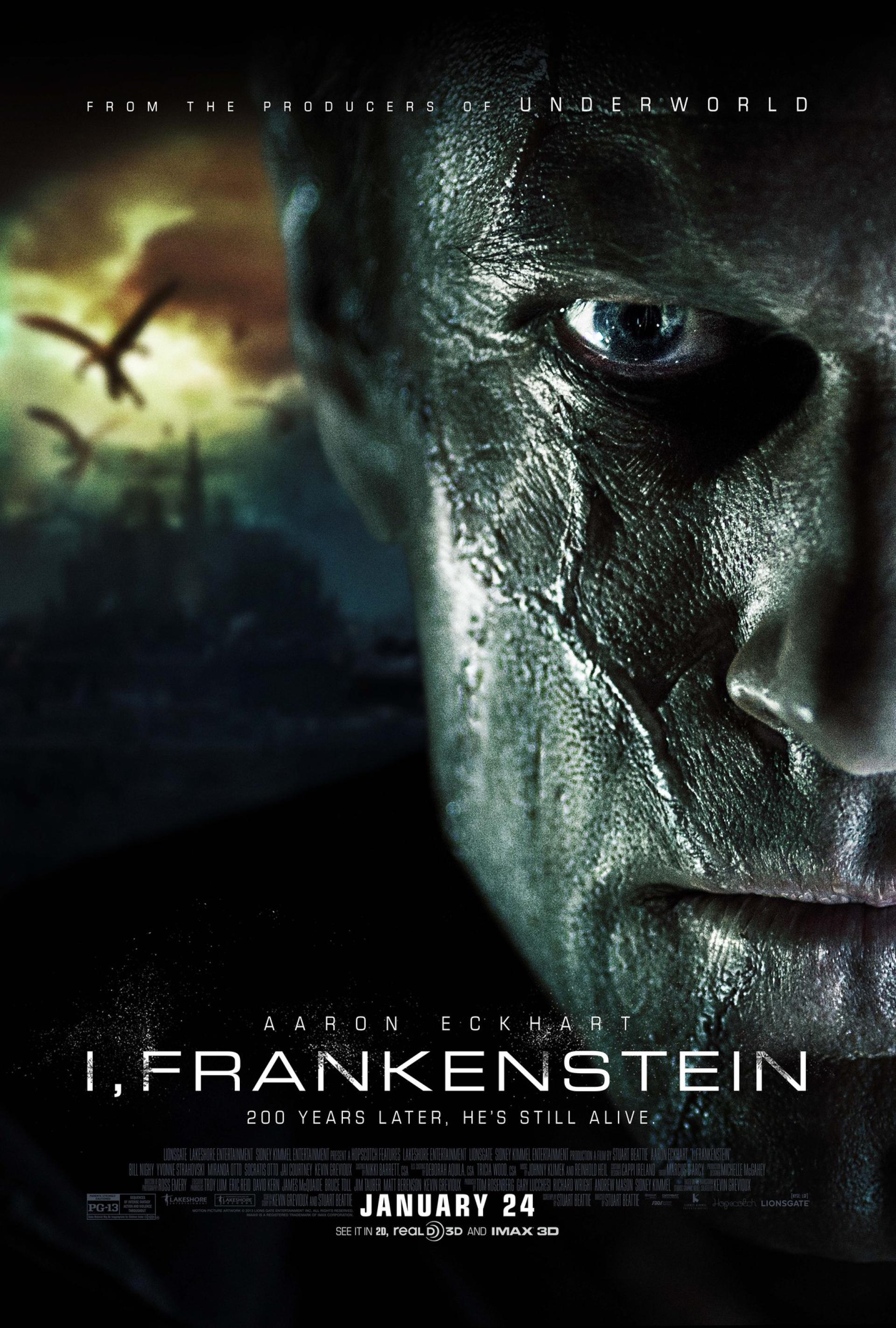 I, Frankenstein (2014) poster