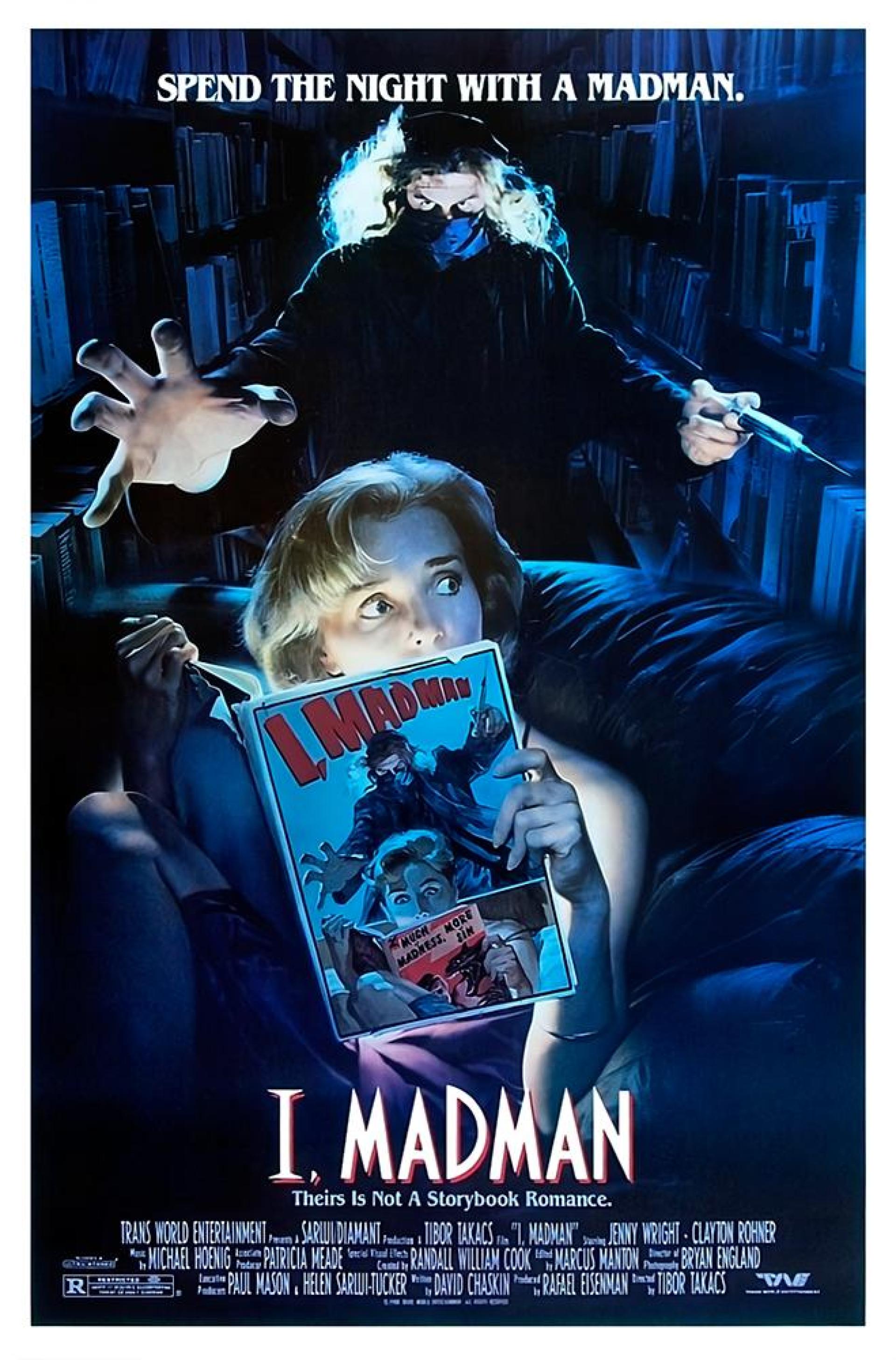 I, Madman (1989) poster