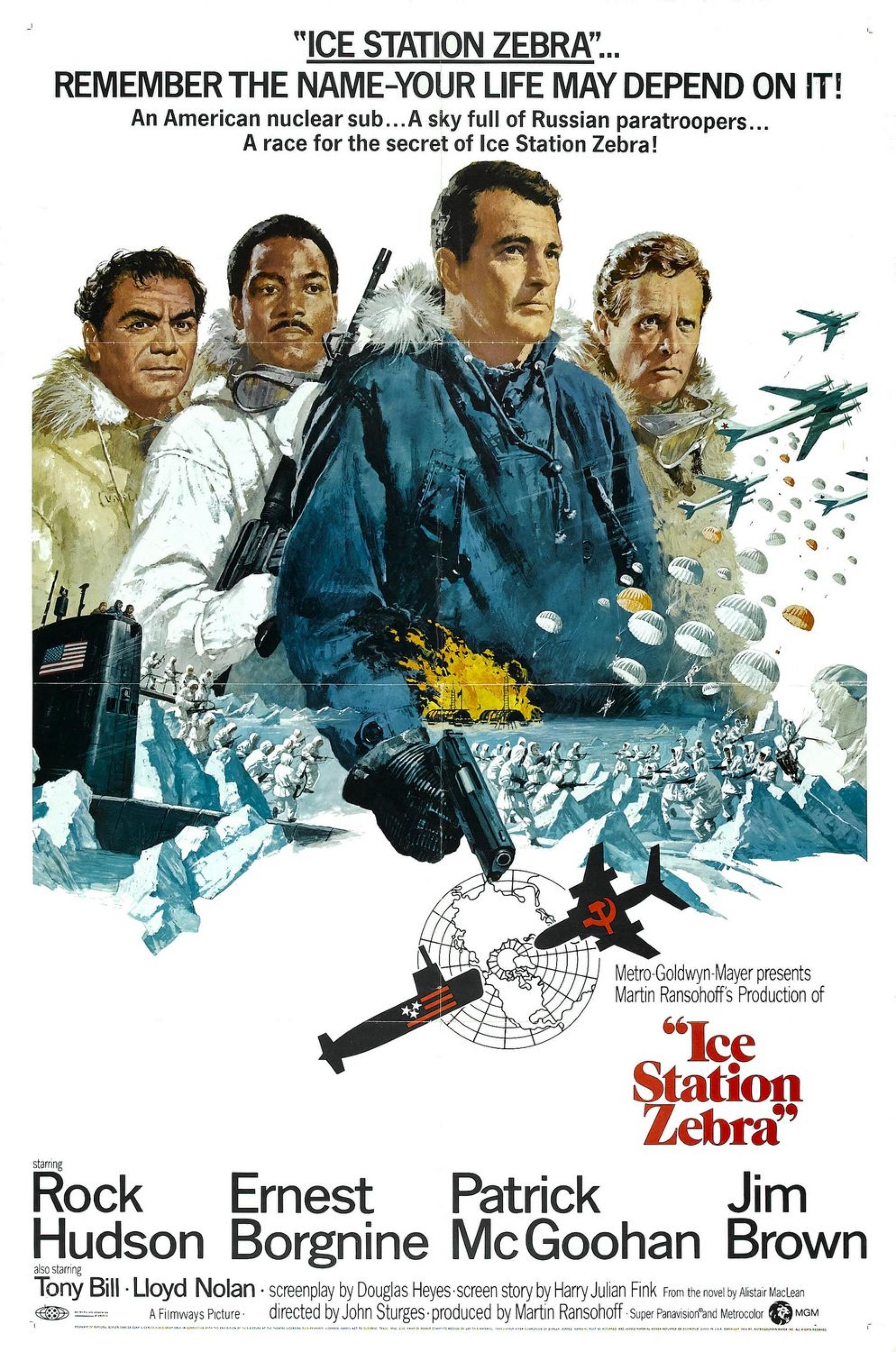 Ice Station Zebra (1968) poster