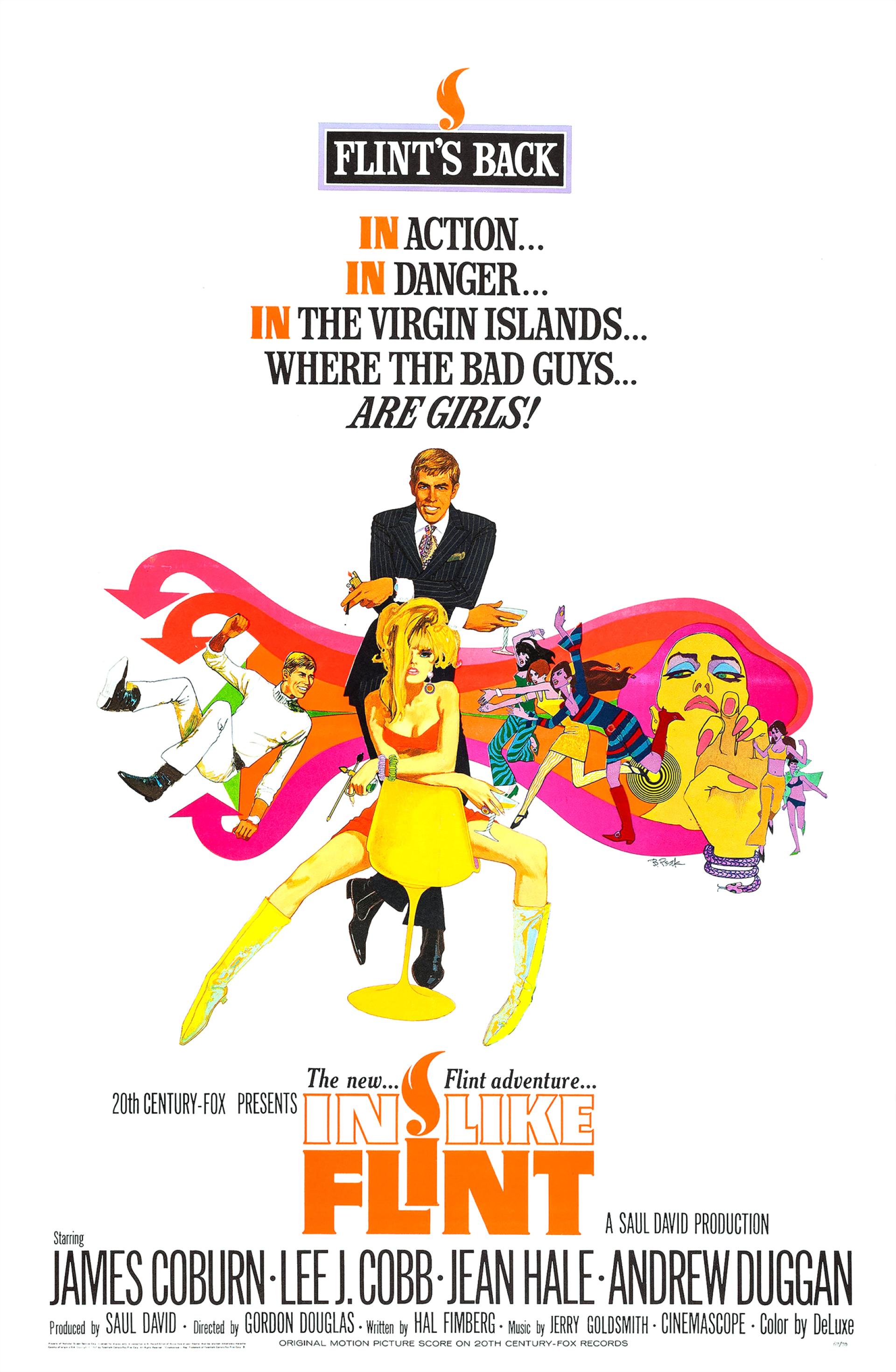 In Like Flint (1967) poster