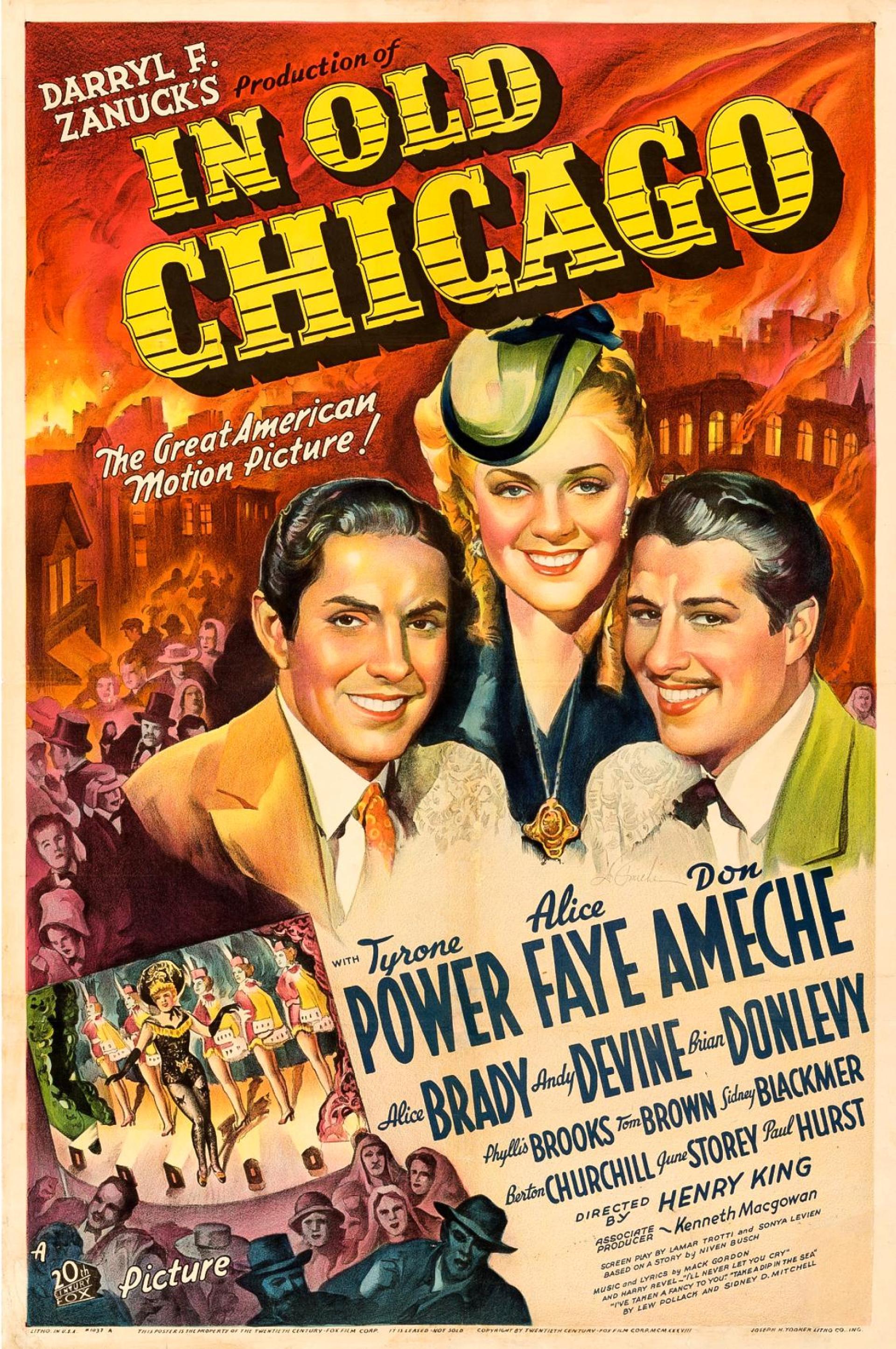 In Old Chicago (1938) poster